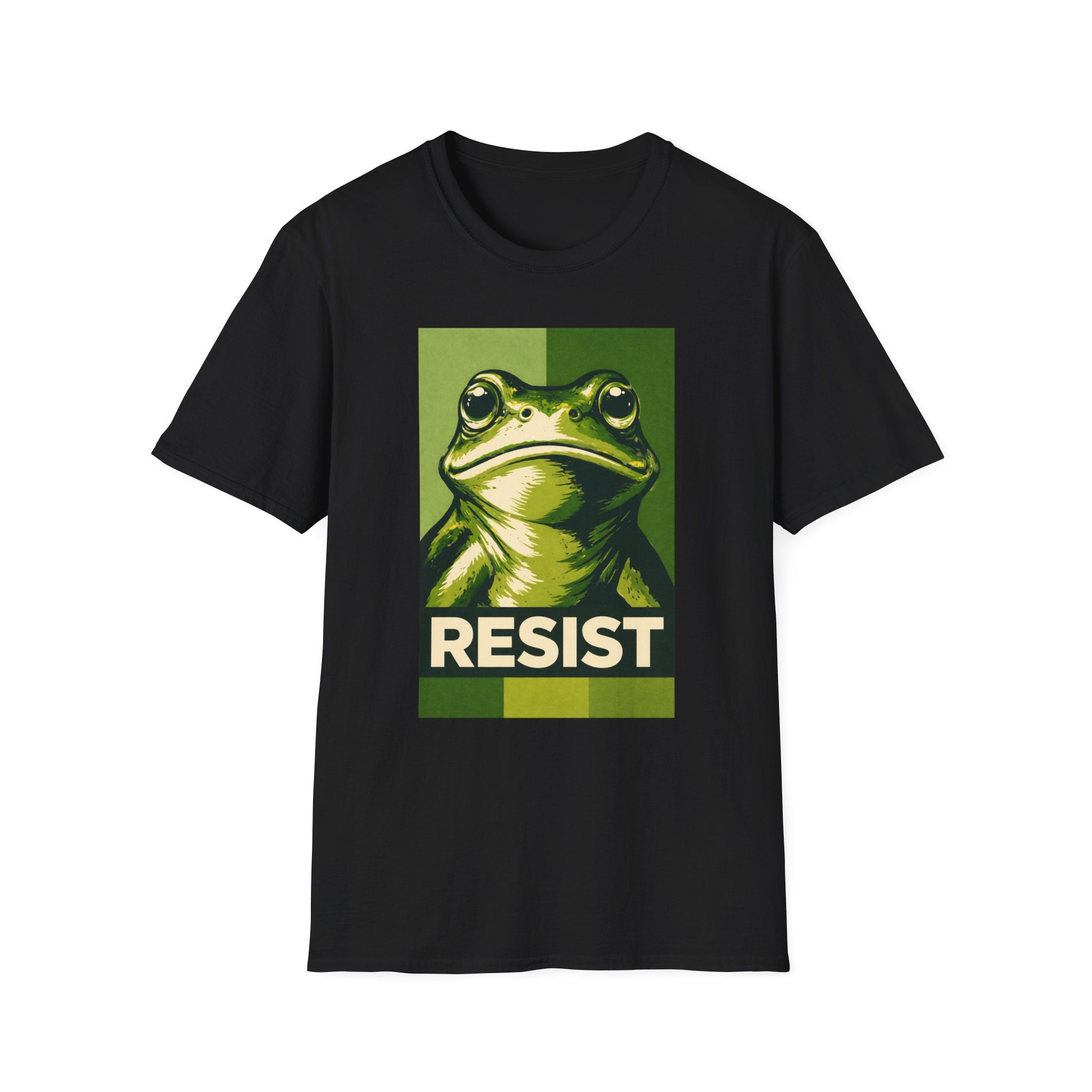 Resist Portland Frog Green T-Shirt - Rise And Revolt