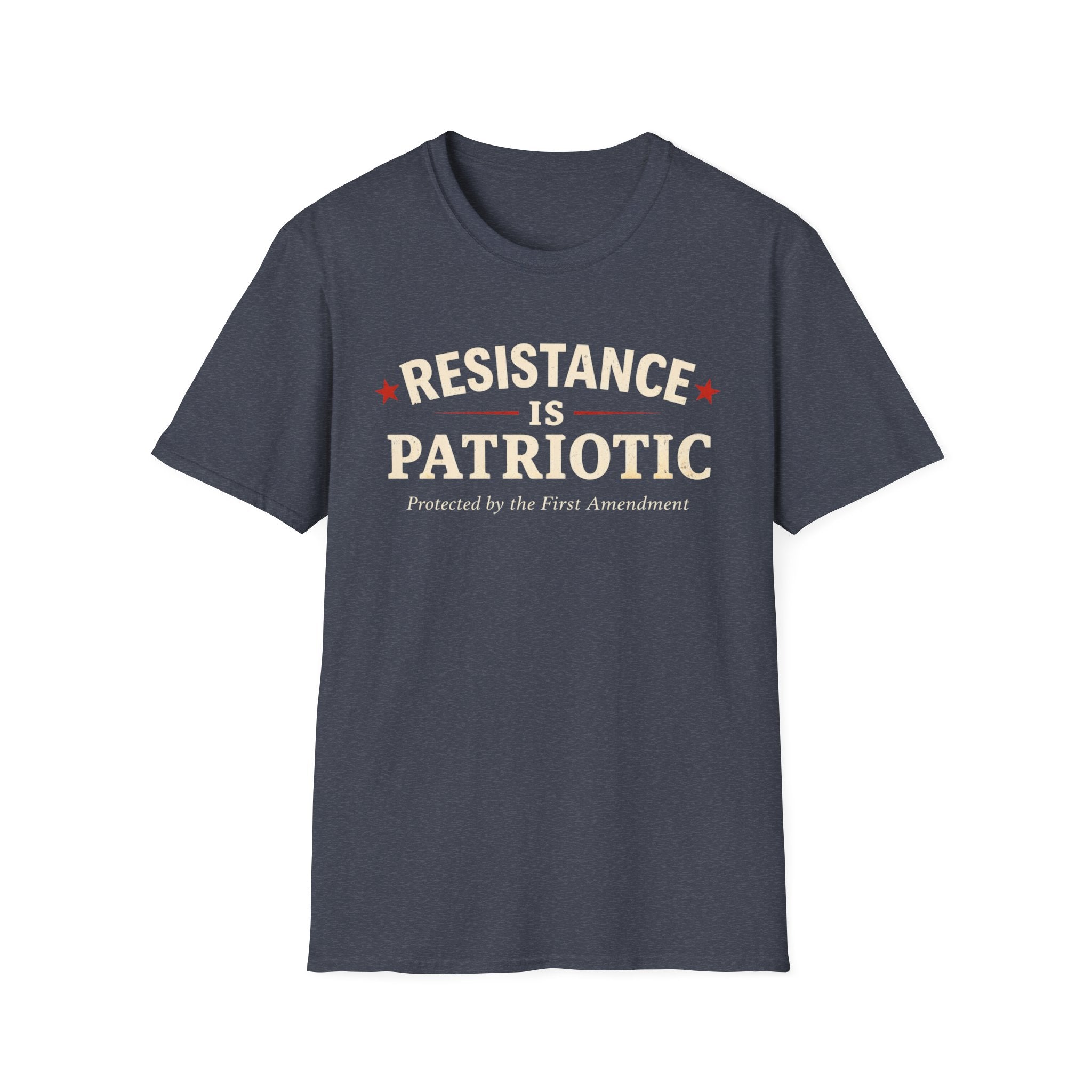 Resistance Is Patriotic Resistance T-Shirt - Stand for Your Beliefs - Rise And Revolt