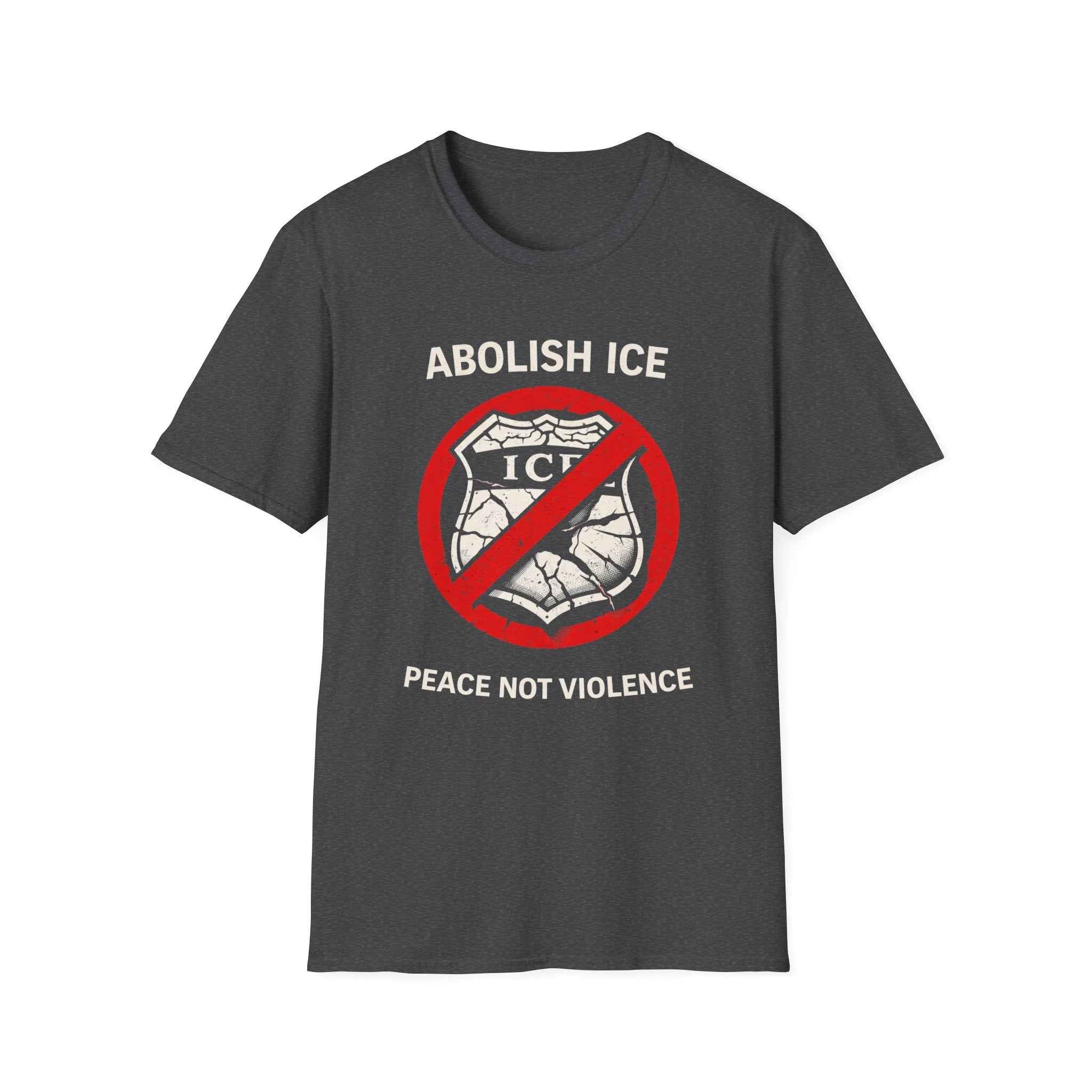Abolish Ice Peace Not Violence T-Shirt
