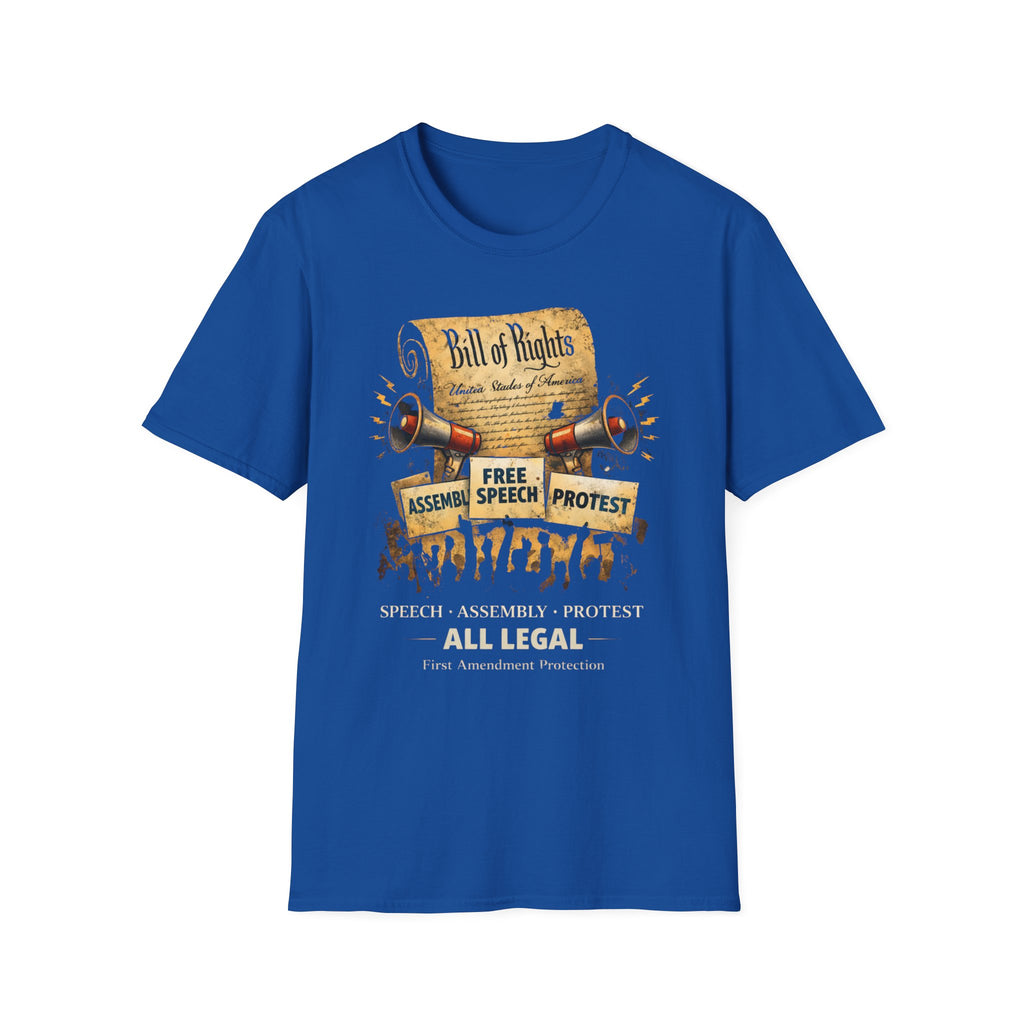 Bill Of Rights All Legal T-Shirt - Rise And Revolt
