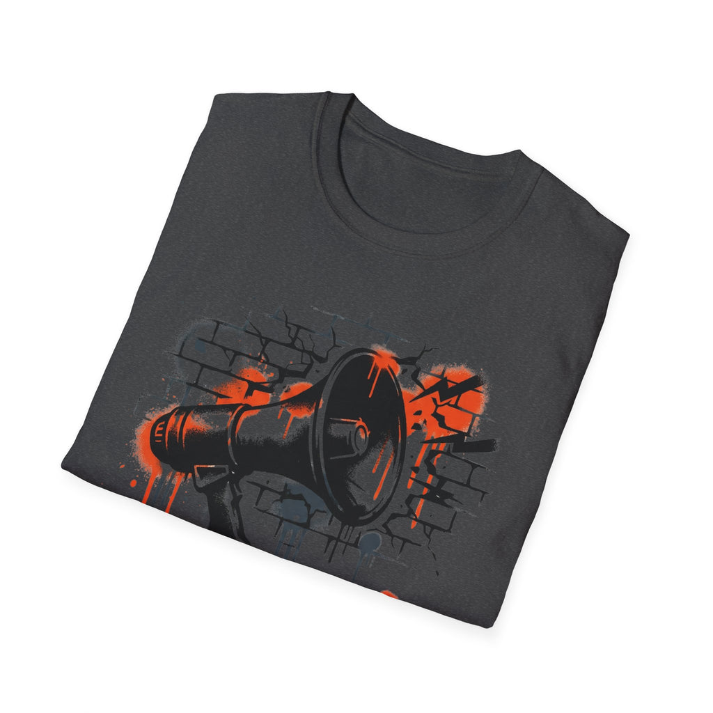 Silence Is Compliance T-Shirt - Make a Statement with Our Bold Megaphone Design - Rise And Revolt