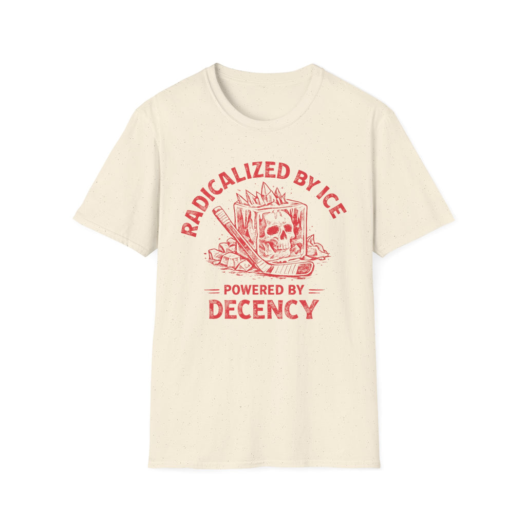 Radicalized By Ice Hockey T-Shirt - Rise And Revolt