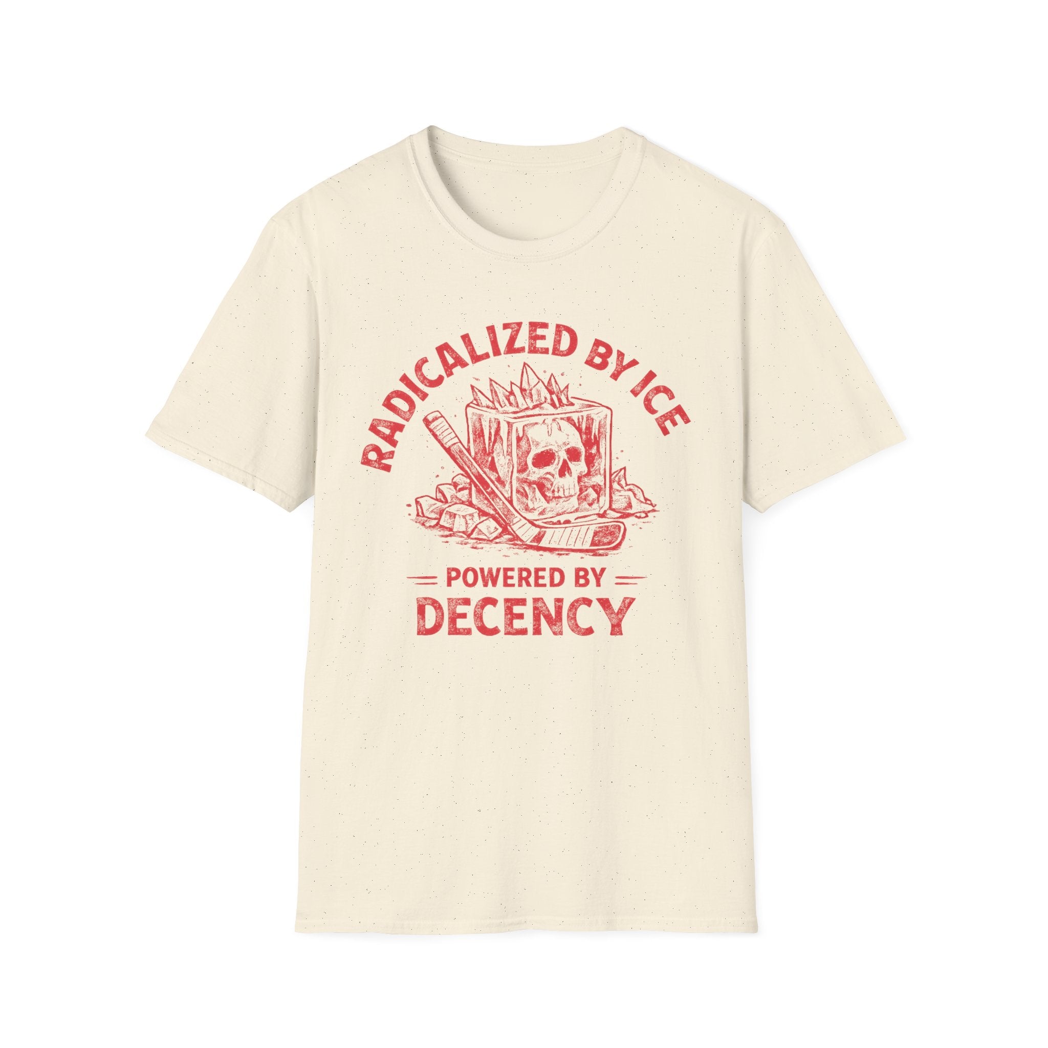 Radicalized By Ice Hockey T-Shirt - Rise And Revolt