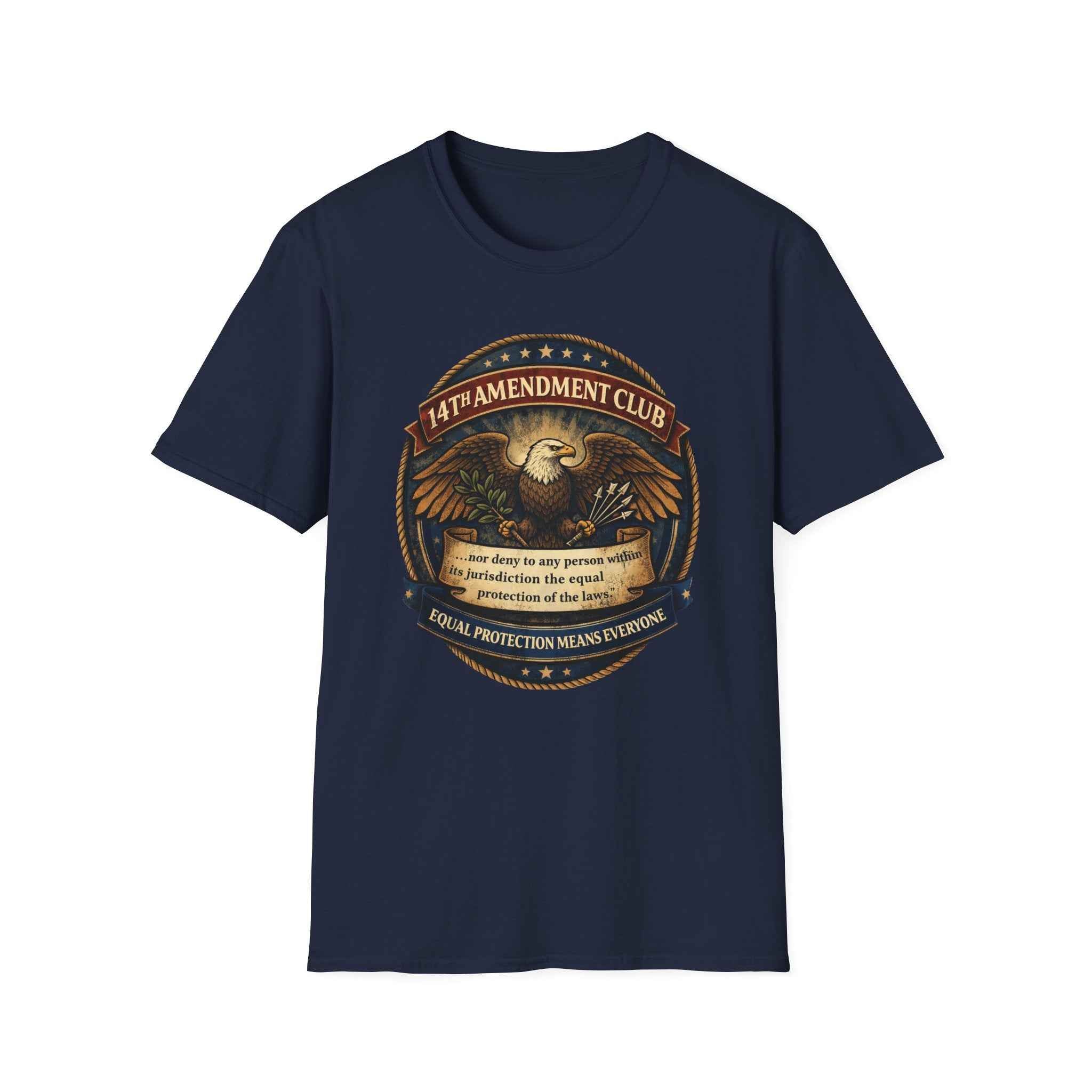 14th Amendment Club Badge T-Shirt