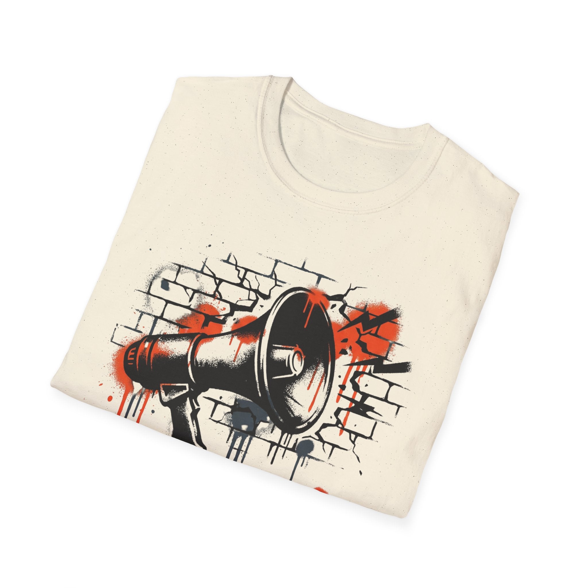 Silence Is Compliance T-Shirt - Make a Statement with Our Bold Megaphone Design - Rise And Revolt