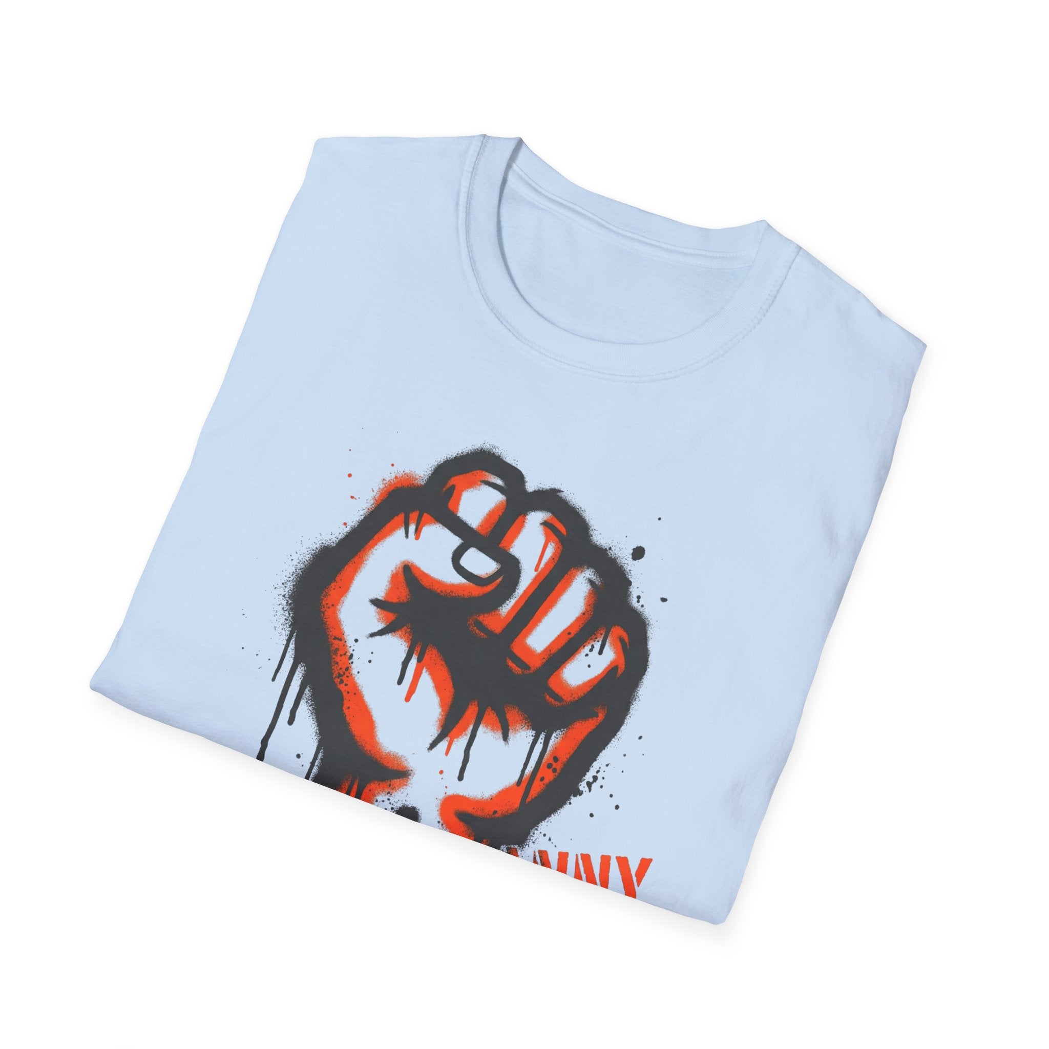 Resist Tyranny T-Shirt Fist - Empower Your Voice and Stand Strong - Rise And Revolt