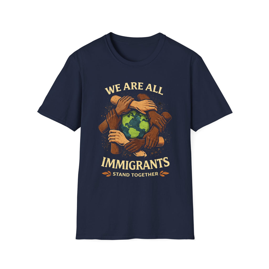 We Are All Immigrants T-Shirt - Rise And Revolt