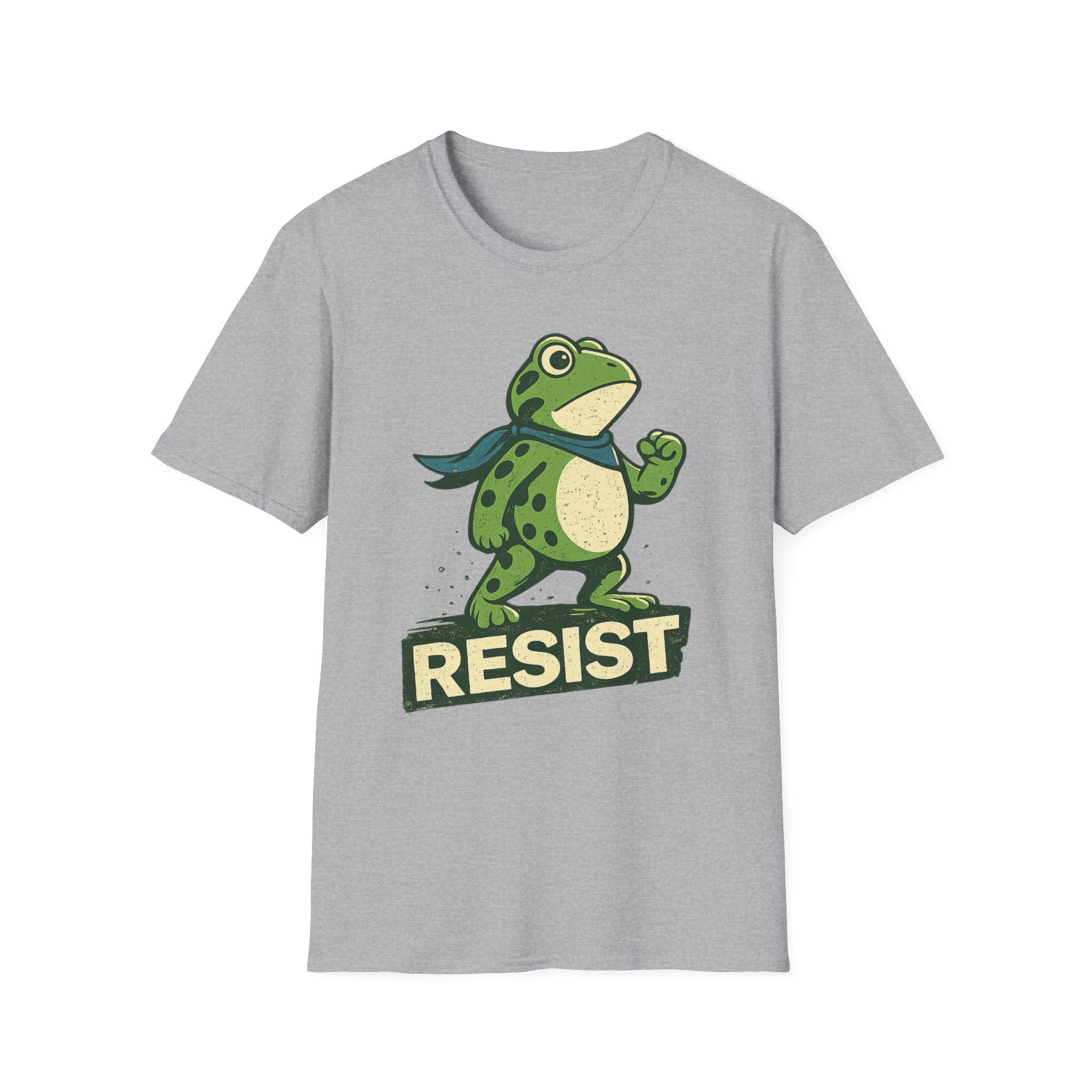 Resist Frog T-Shirt - Stand Out with Unique Protest Style - Rise And Revolt