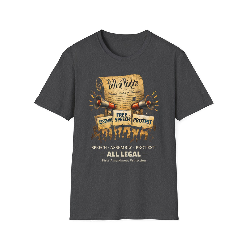 Bill Of Rights All Legal T-Shirt - Rise And Revolt