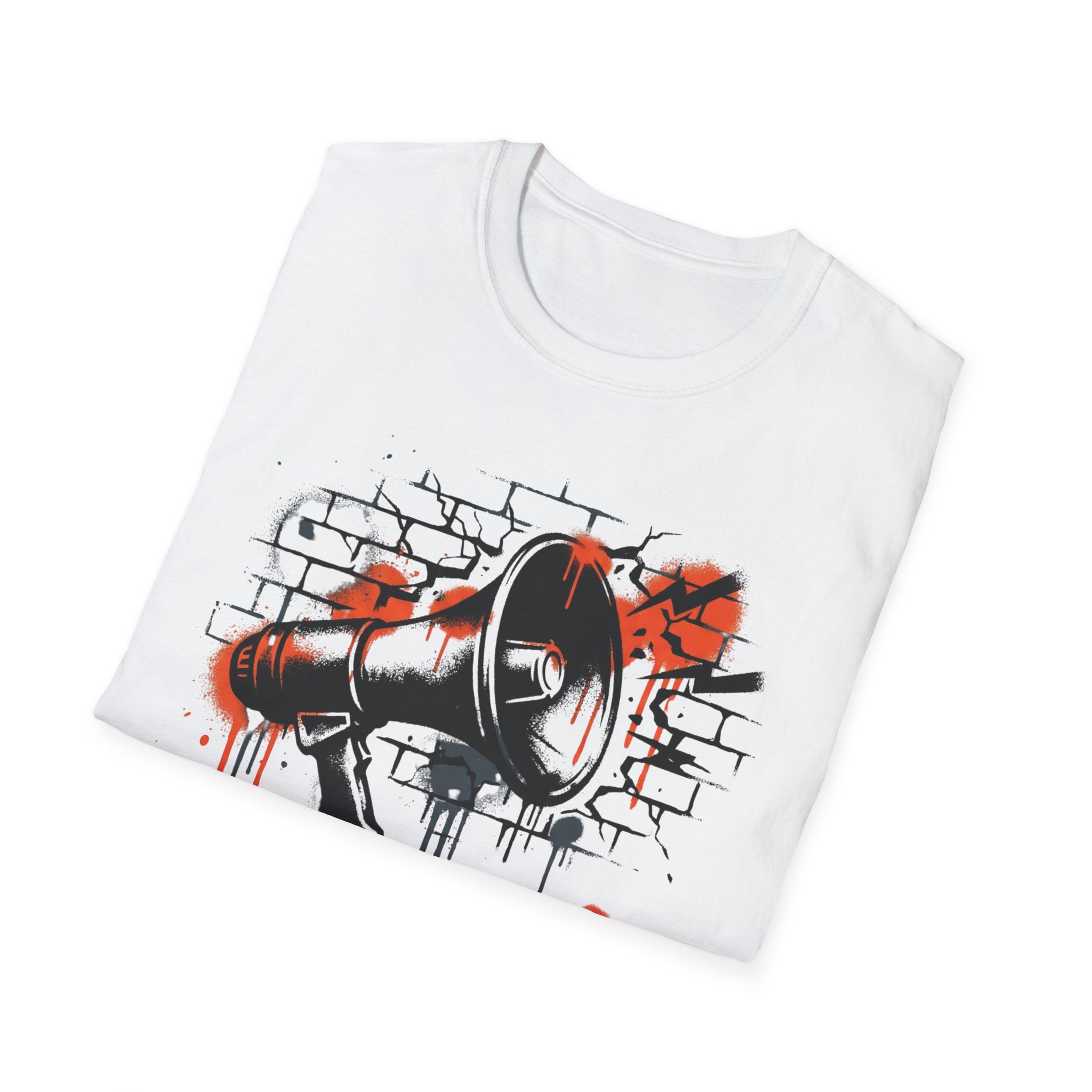 Silence Is Compliance T-Shirt - Make a Statement with Our Bold Megaphone Design - Rise And Revolt