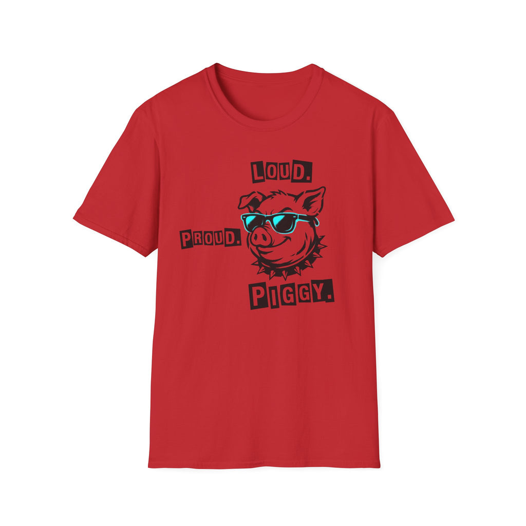 Loud Proud Piggy T-Shirt - Trump Piggy Comment T-Shirt for Women - Rise And Revolt