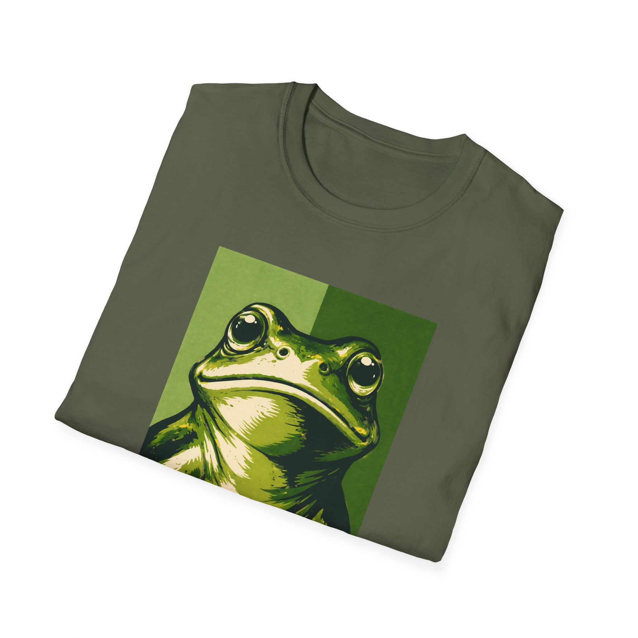 Resist Frog Protest T-Shirt - 2 Tone Stylish Tee - Rise And Revolt