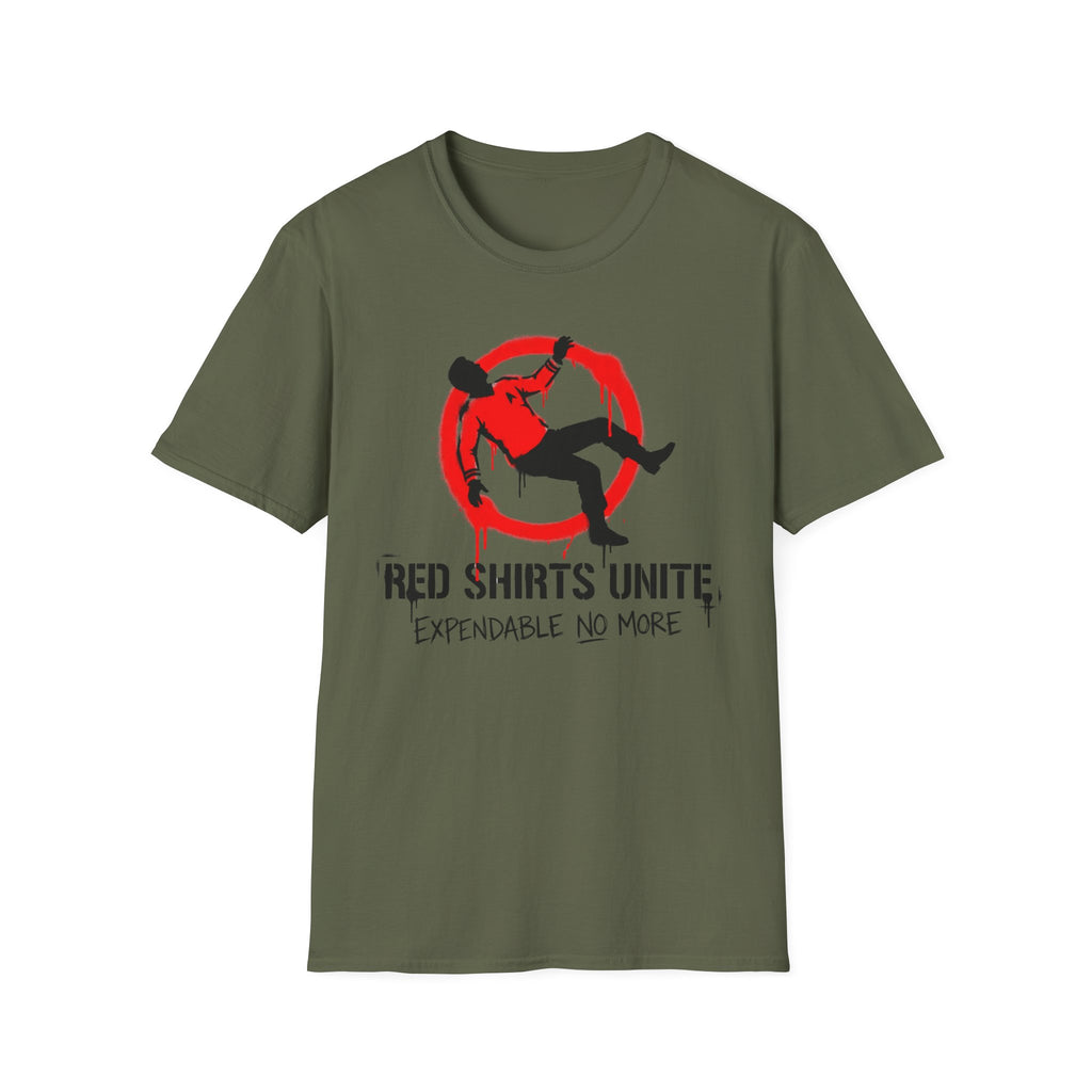 Red Shirts Unite T-Shirt - Rise And Revolt