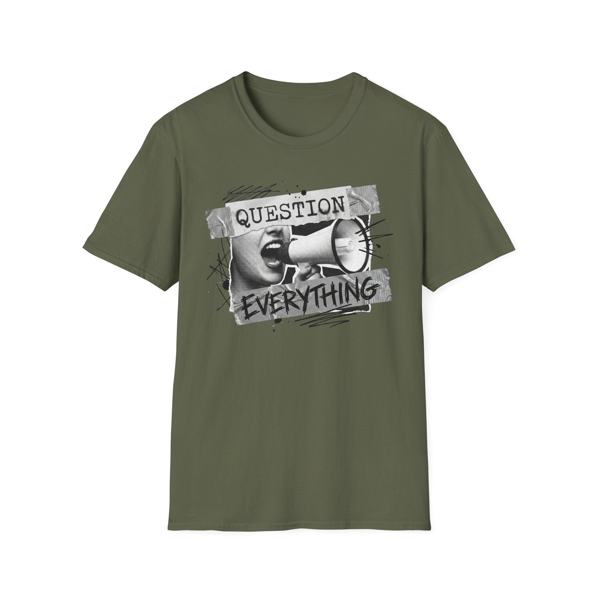 Question Everything T-Shirt - Rise And Revolt