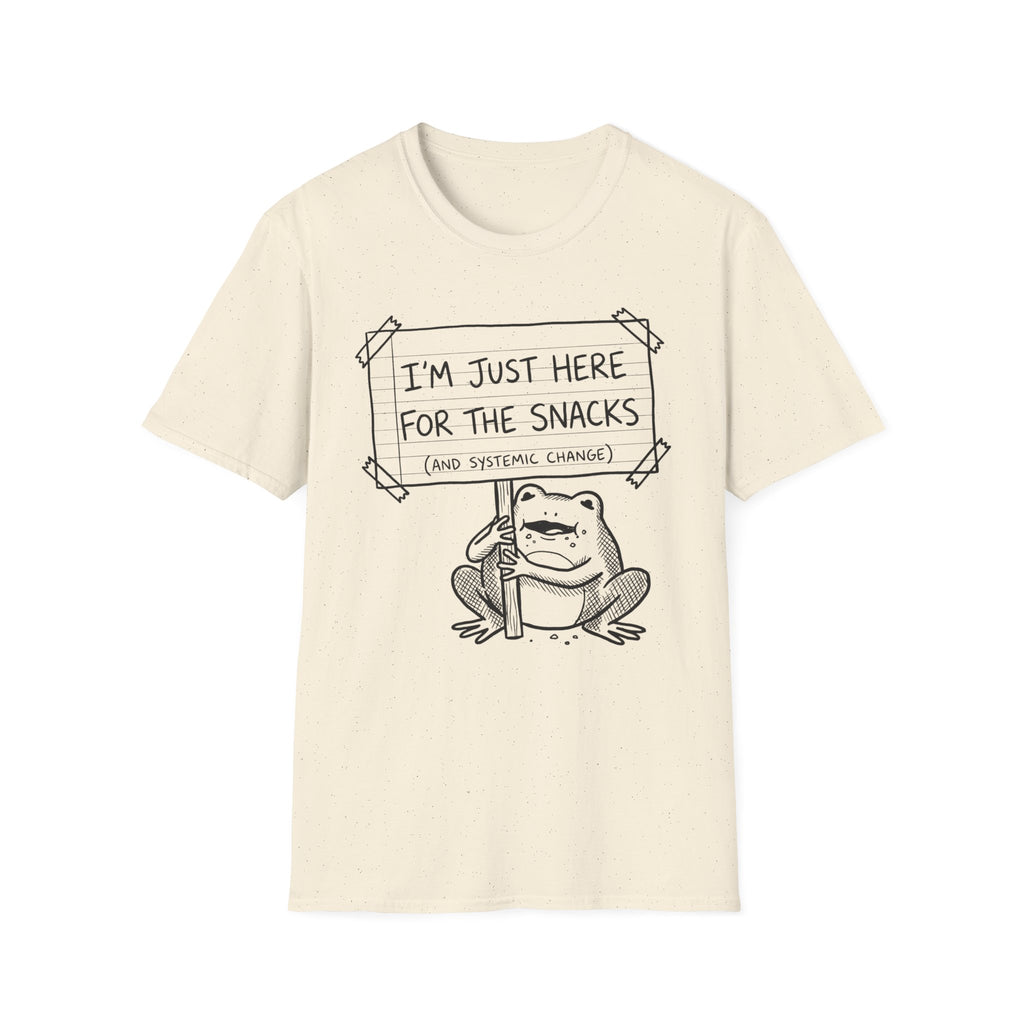 I'm Just Here For The Snacks T-Shirt - Rise And Revolt