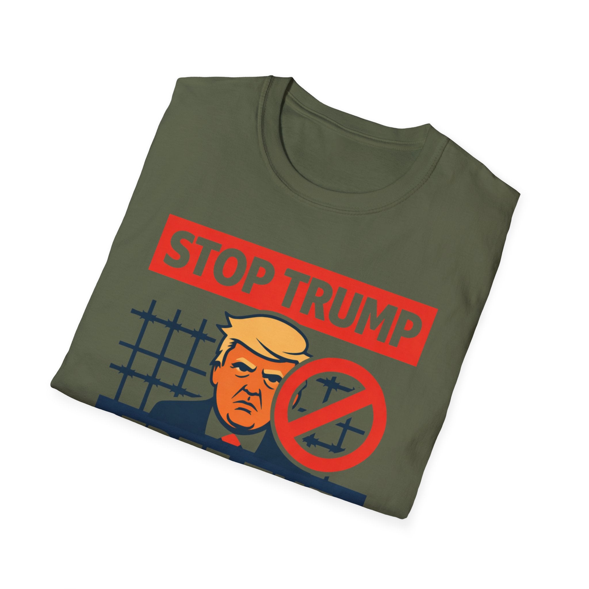 Stop Trump Free The Children T-Shirt - Rise And Revolt