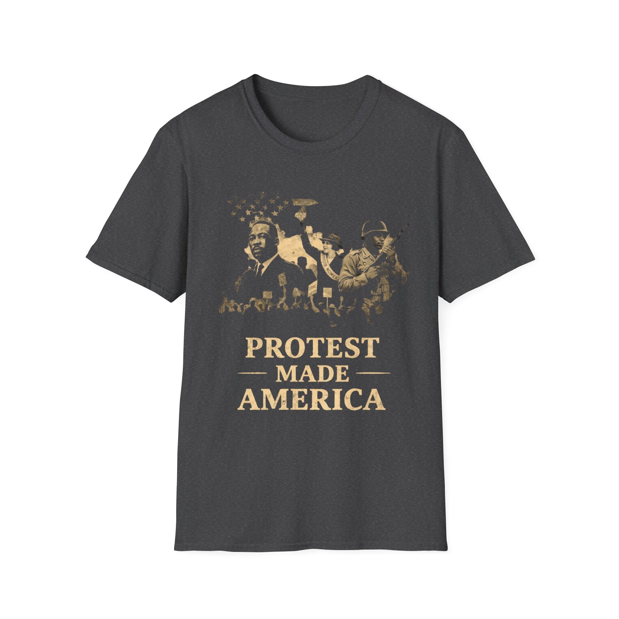 Protest Made America T-Shirt - Bold Statement Protest T-shirt - Rise And Revolt