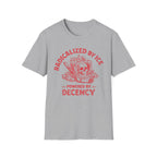 Radicalized By Ice Hockey T-Shirt - Rise And Revolt