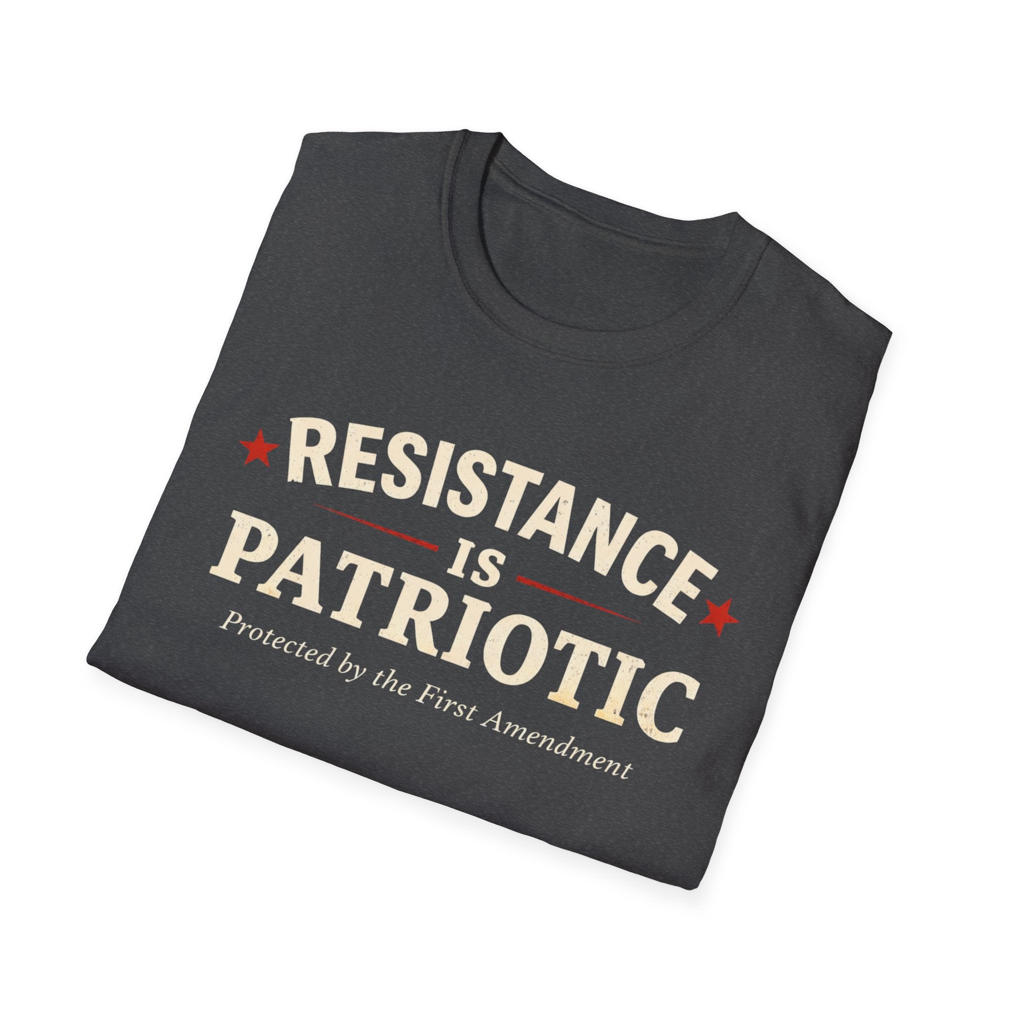 Resistance Is Patriotic Resistance T-Shirt - Stand for Your Beliefs - Rise And Revolt