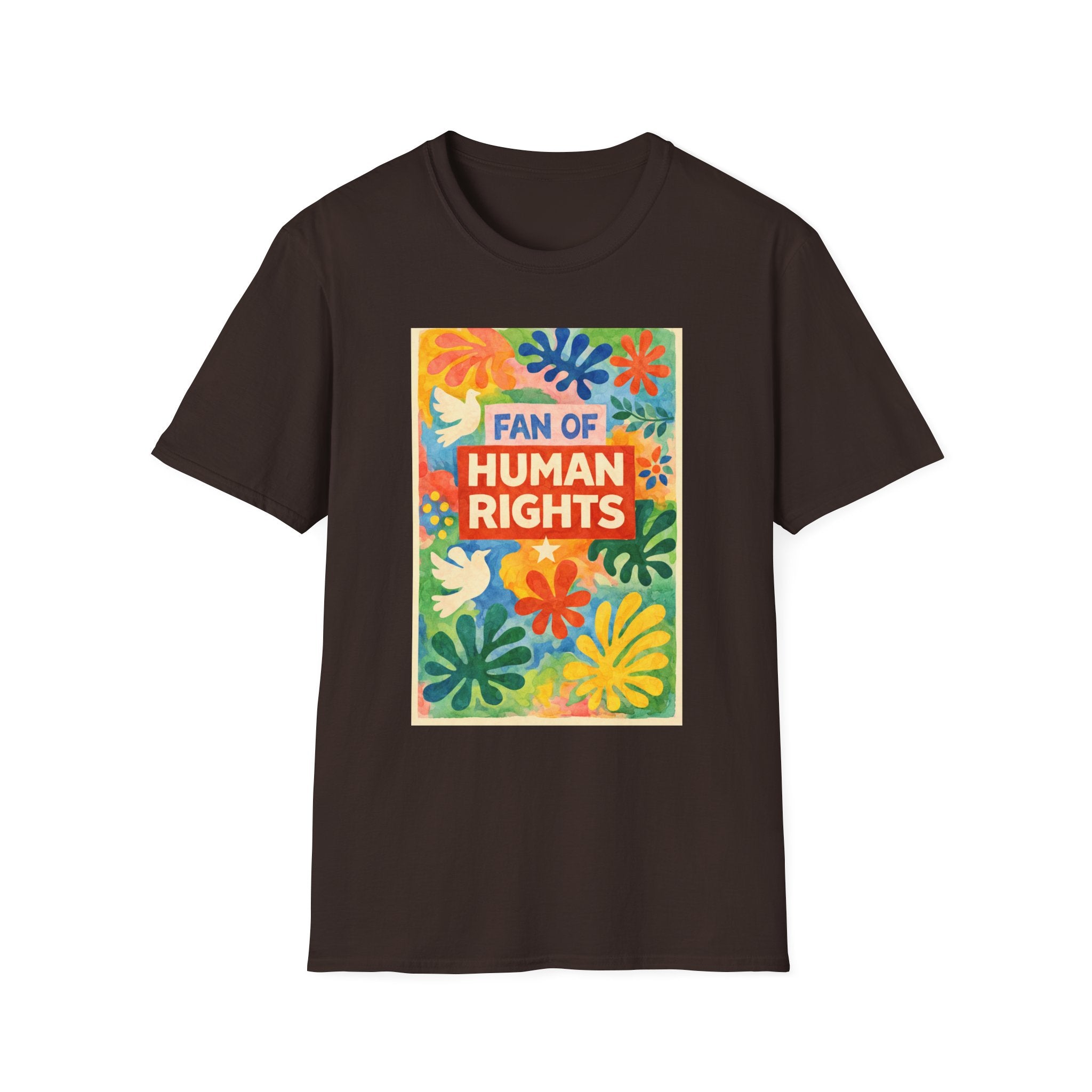 Fan Of Human Rights T-Shirt - Rise And Revolt