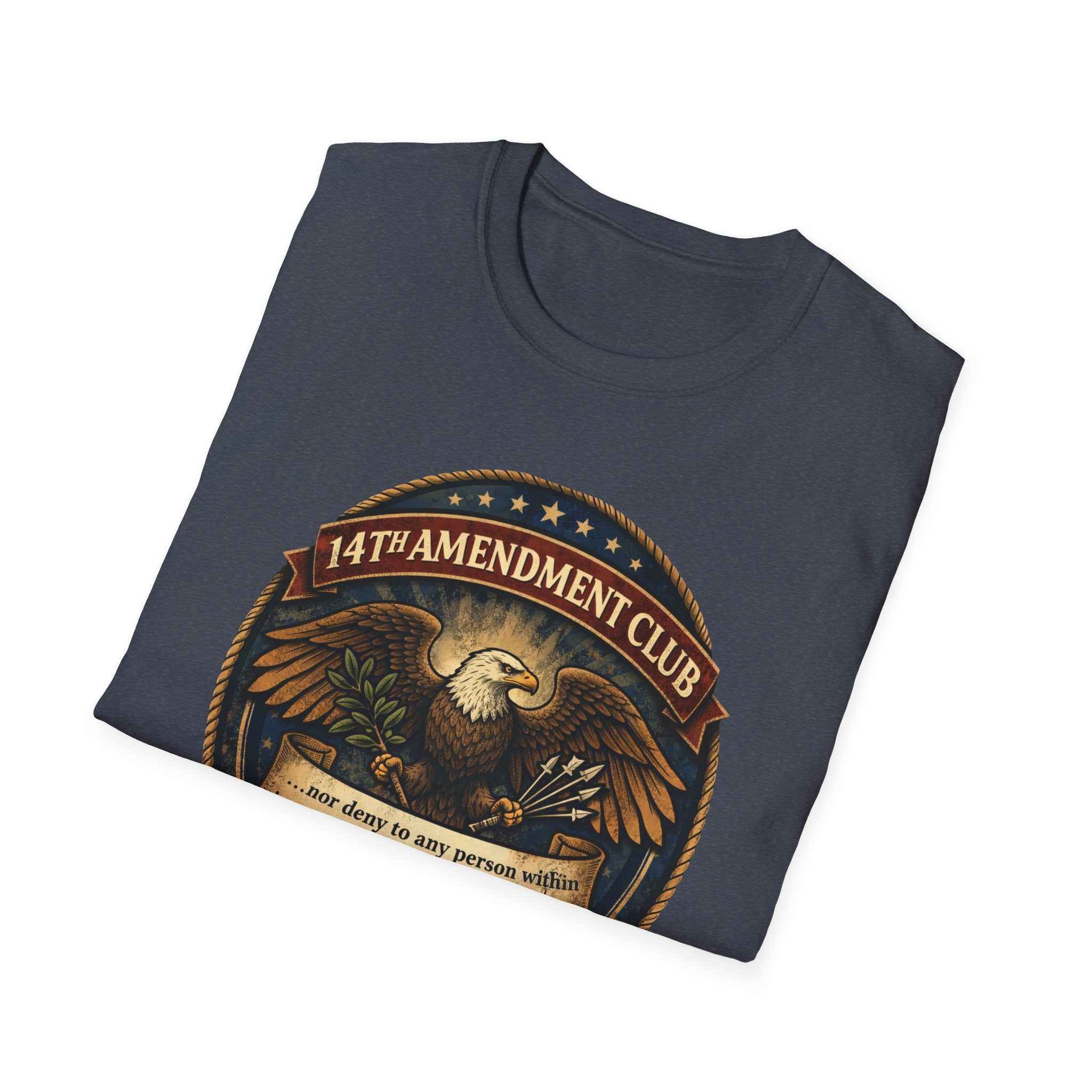 14th Amendment Club Badge T-Shirt