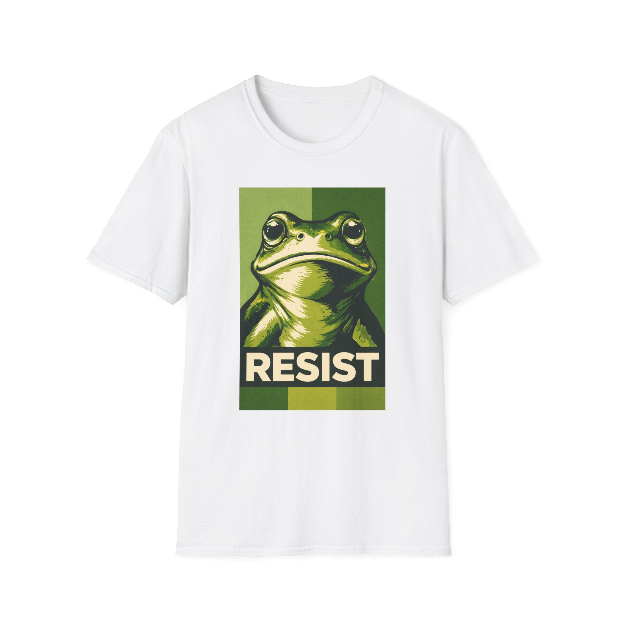 Resist Portland Frog Green T-Shirt - Rise And Revolt