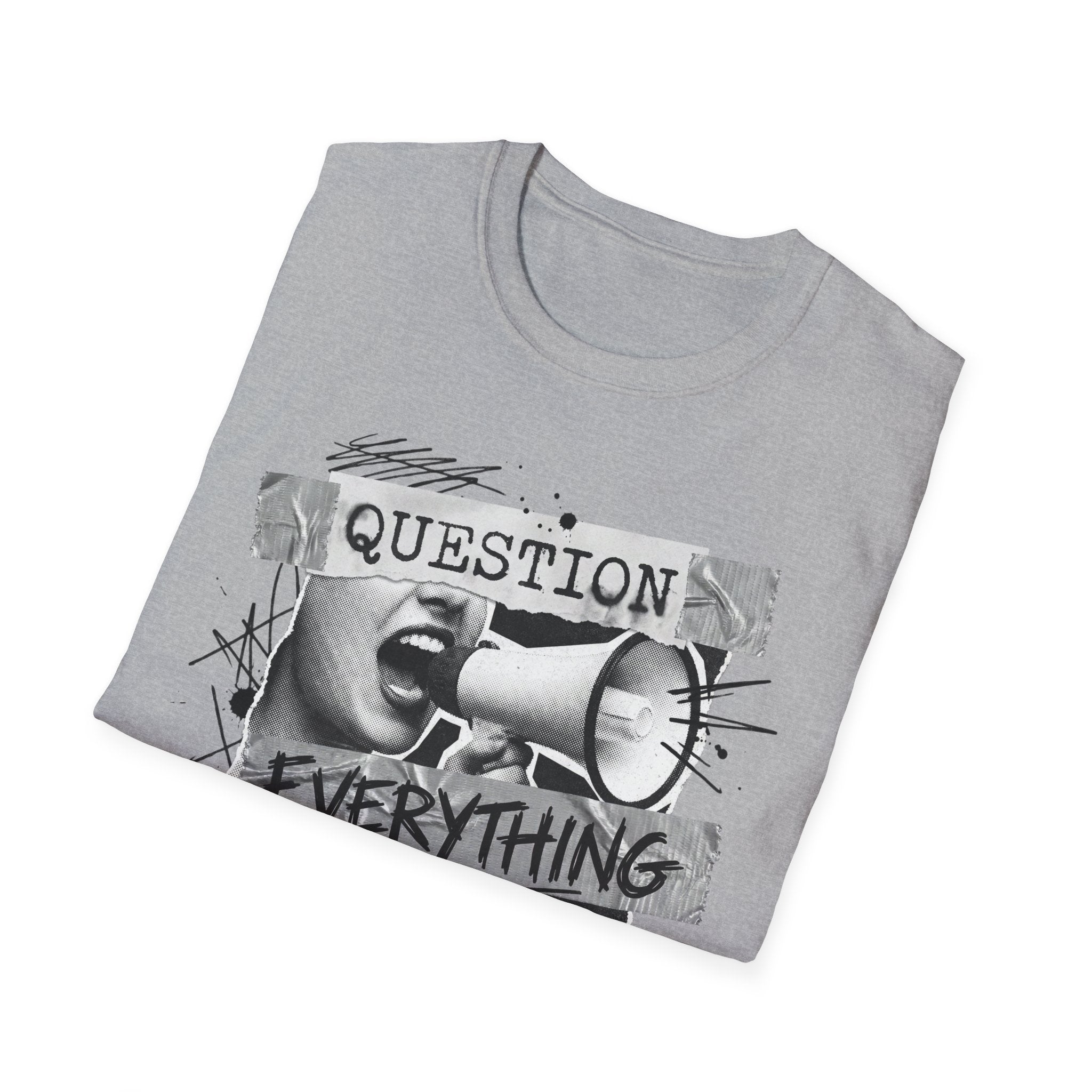 Question Everything T-Shirt - Rise And Revolt