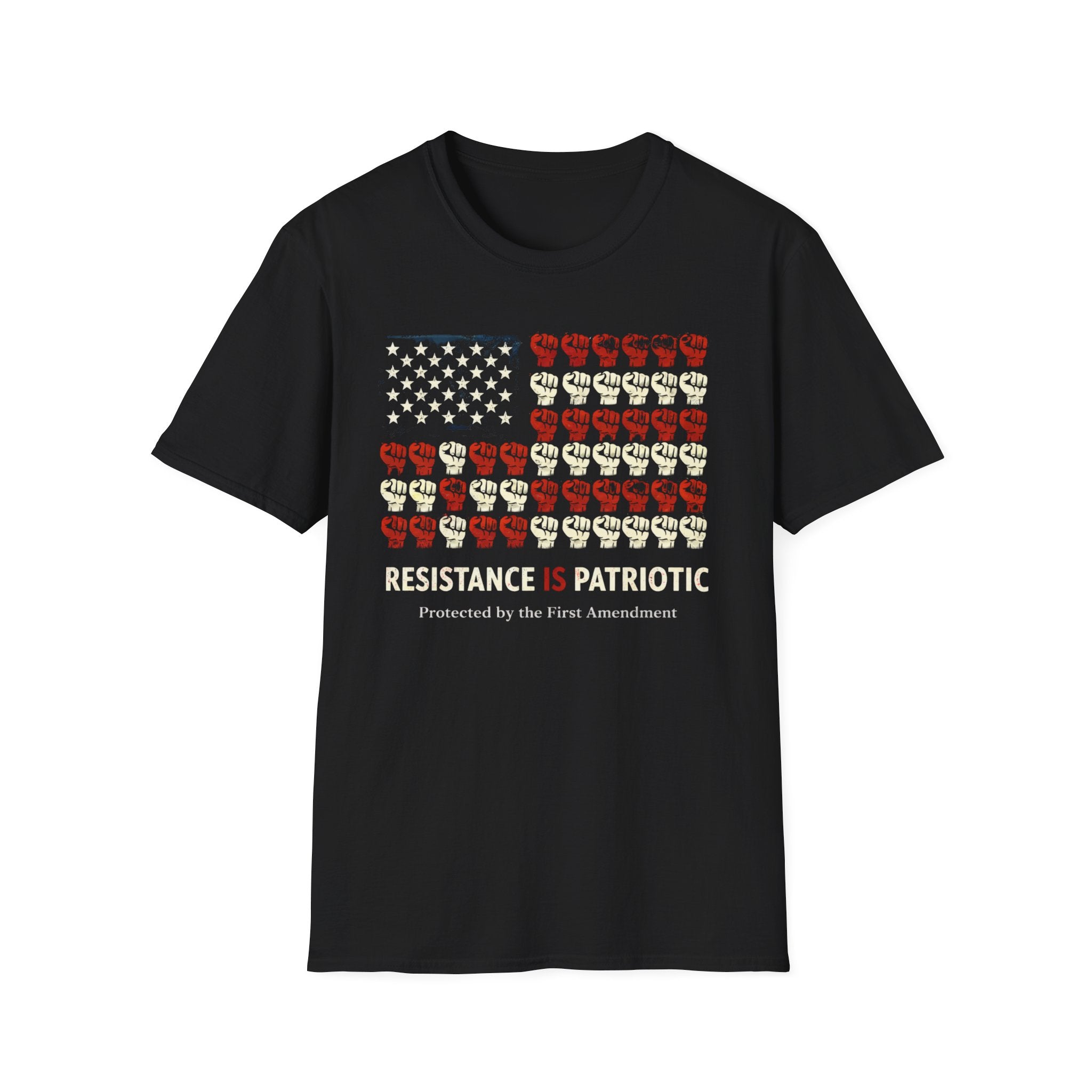 Resistance Is Patriotic T-Shirt - Rise And Revolt