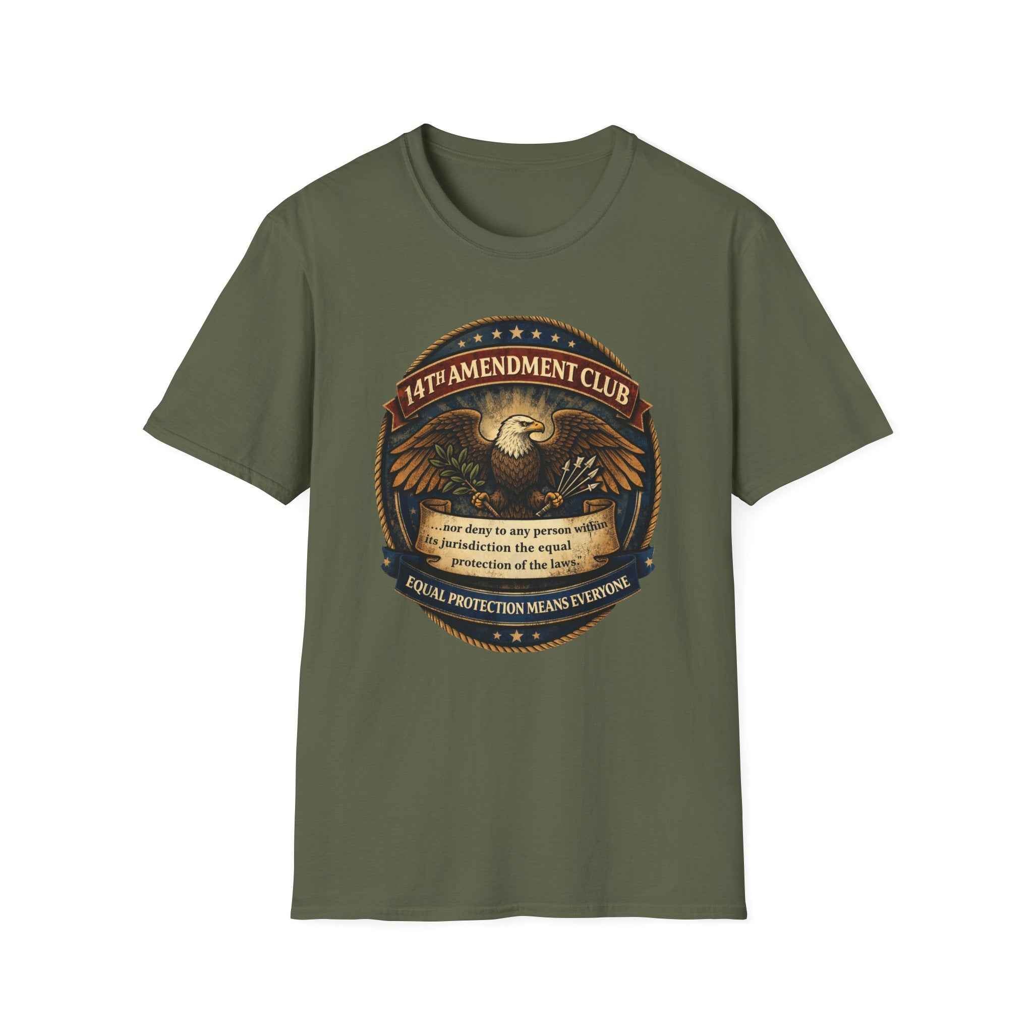 14th Amendment Club Badge T-Shirt