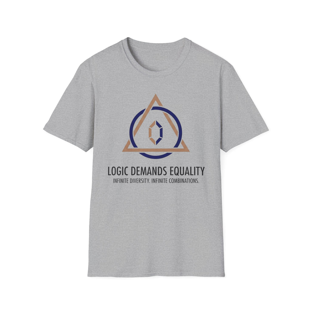 Logic Demands Equality T-Shirt - Rise And Revolt