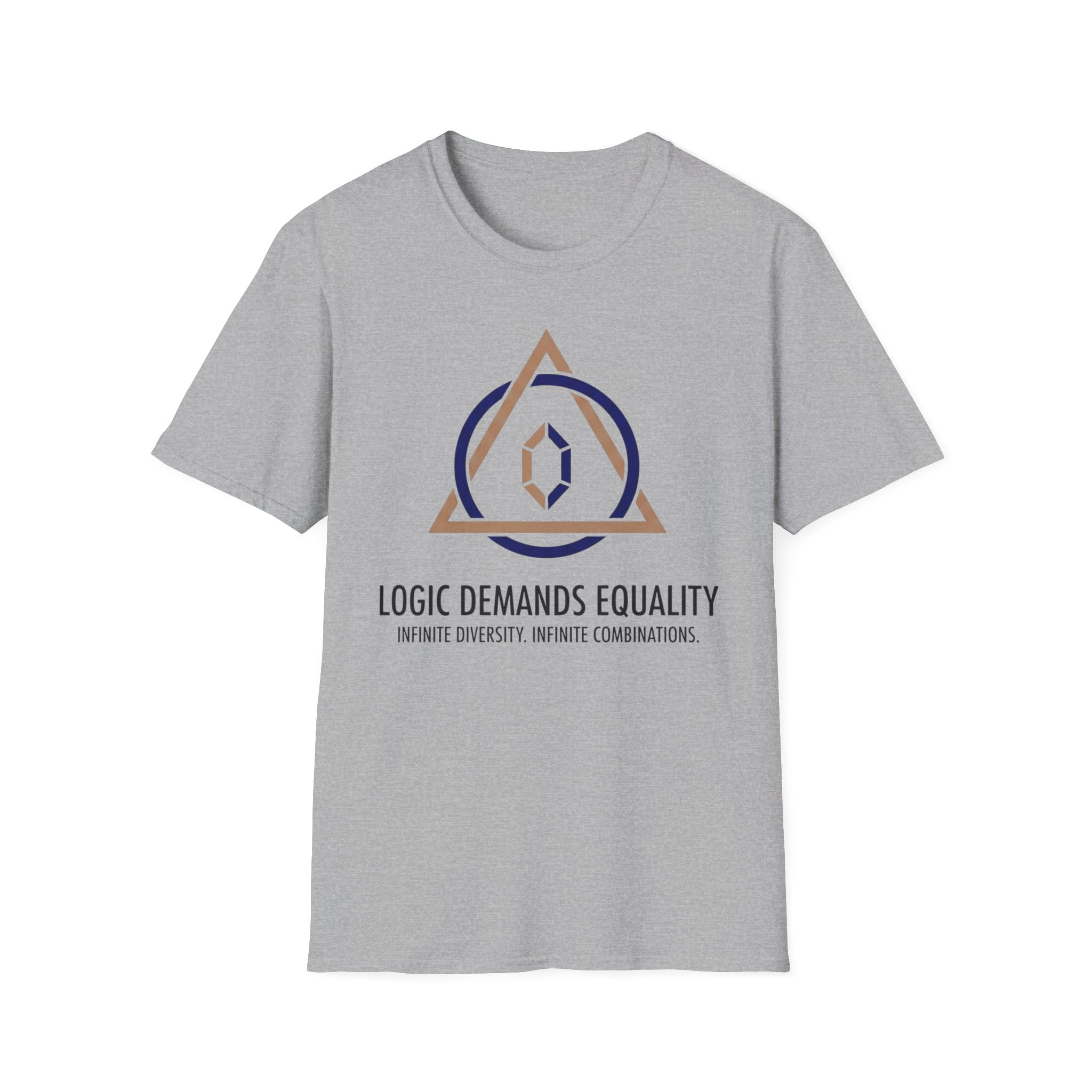 Logic Demands Equality T-Shirt - Rise And Revolt