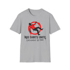 Red Shirts Unite T-Shirt - Rise And Revolt