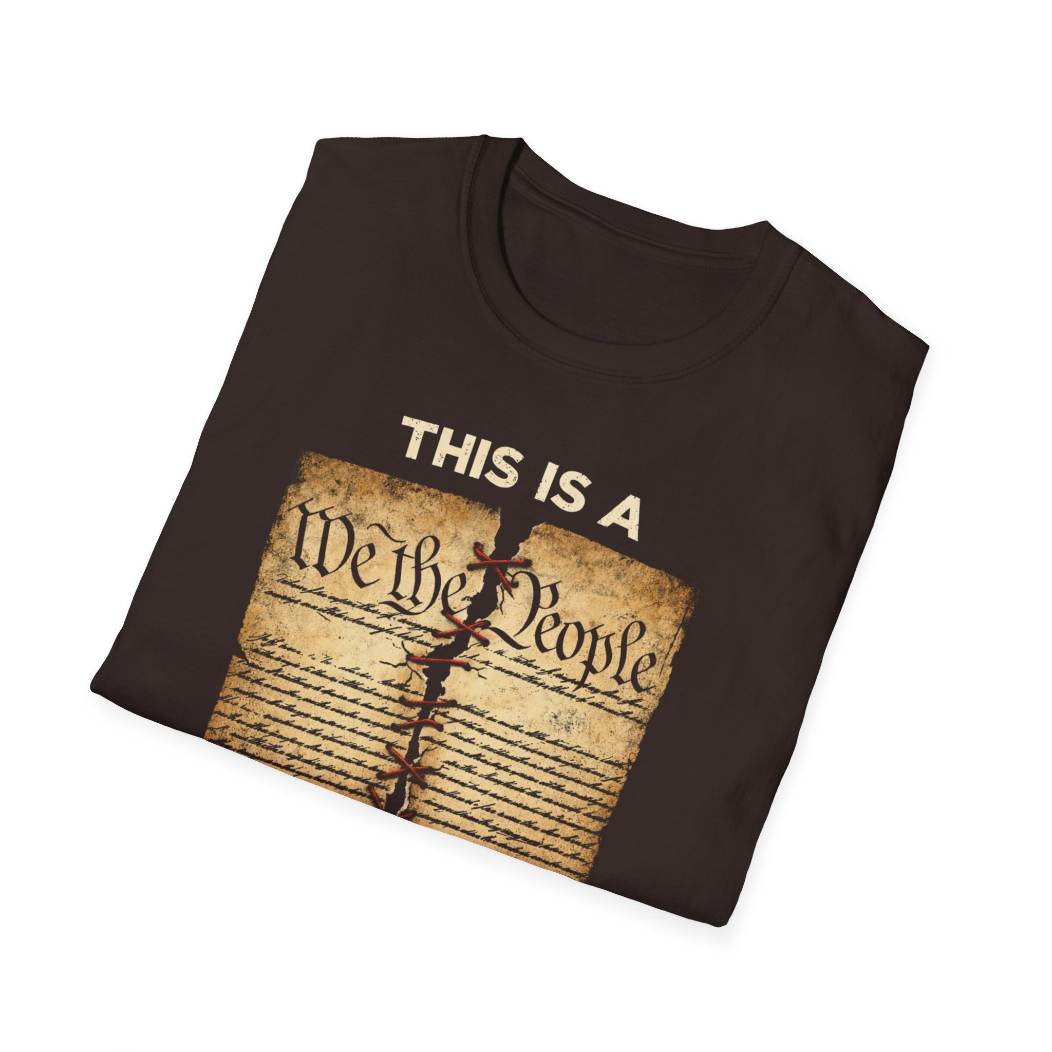 Constitutional T-Shirt for Advocates of Democracy - Rise And Revolt