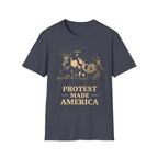 Protest Made America T-Shirt - Bold Statement Protest T-shirt - Rise And Revolt