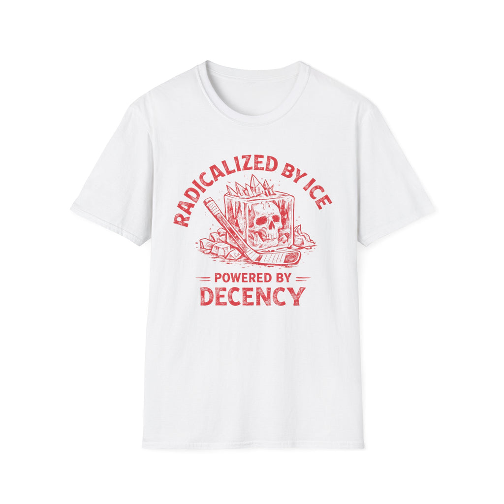 Radicalized By Ice Hockey T-Shirt - Rise And Revolt