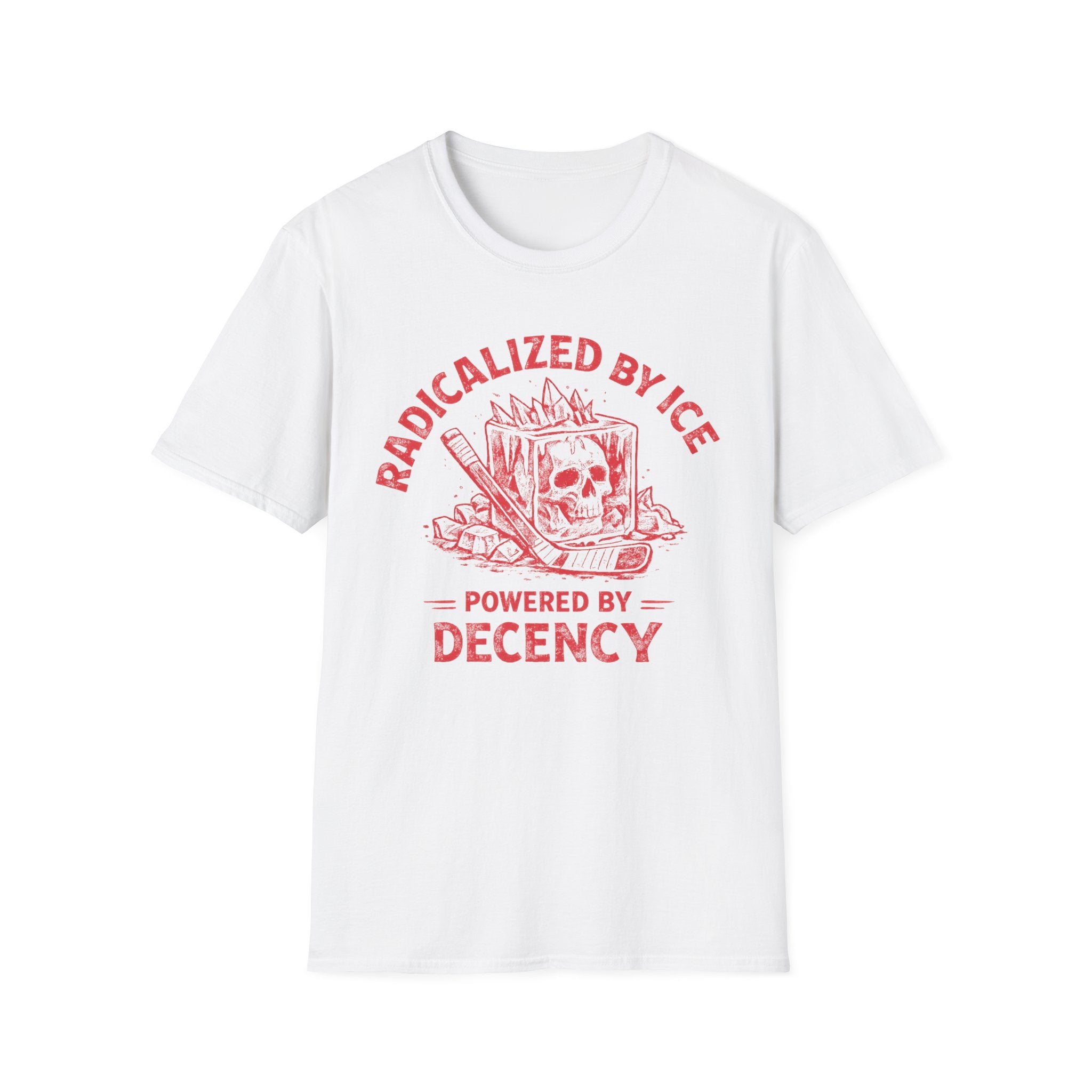 Radicalized By Ice Hockey T-Shirt - Rise And Revolt