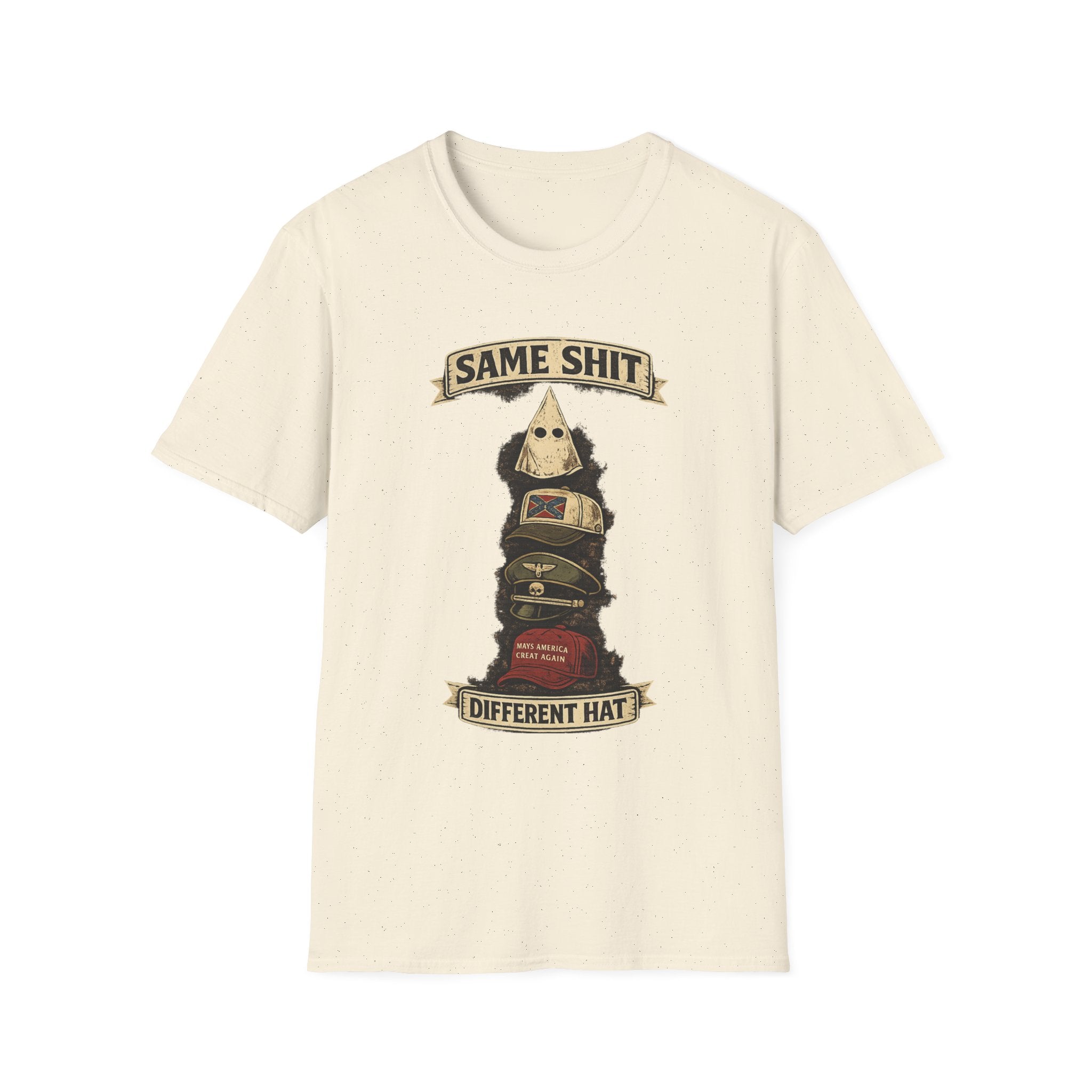 Same Shit Different Hat T-Shirt - Embrace Your Style with Humor - Rise And Revolt