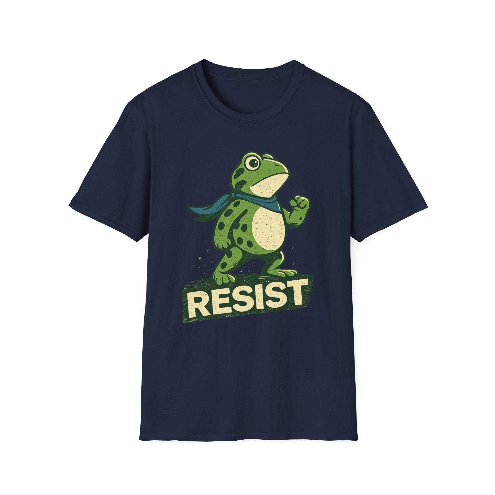 Resist Frog T-Shirt - Stand Out with Unique Protest Style - Rise And Revolt
