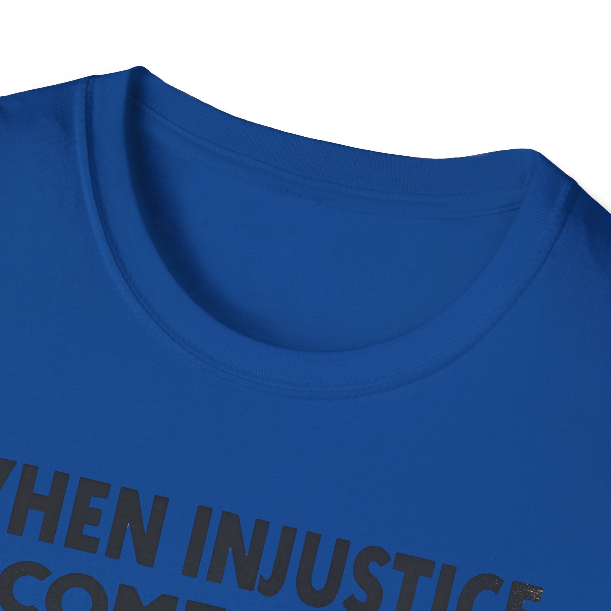 When Injustice Becomes Law Military T-Shirt - Rise And Revolt