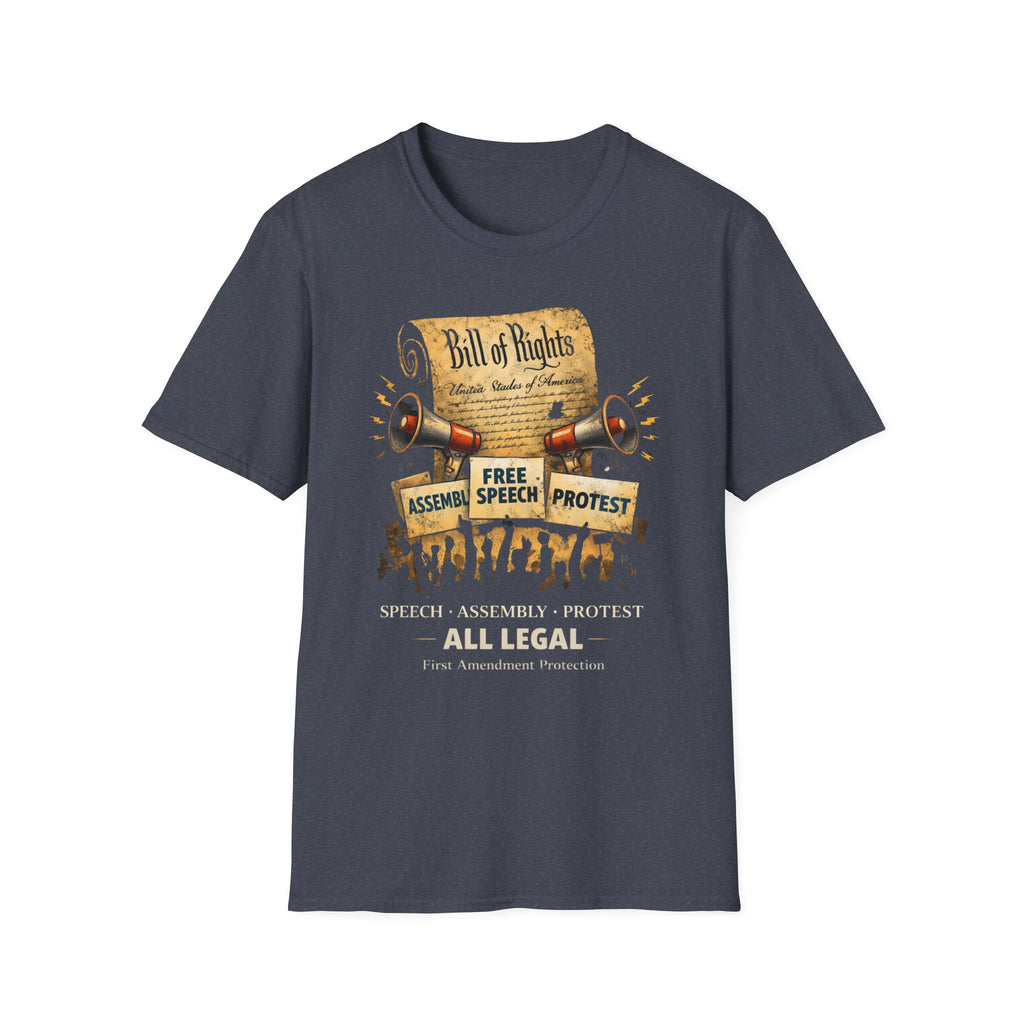Bill Of Rights All Legal T-Shirt - Rise And Revolt