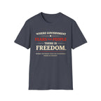 Government Fears The People T-Shirt - Rise And Revolt
