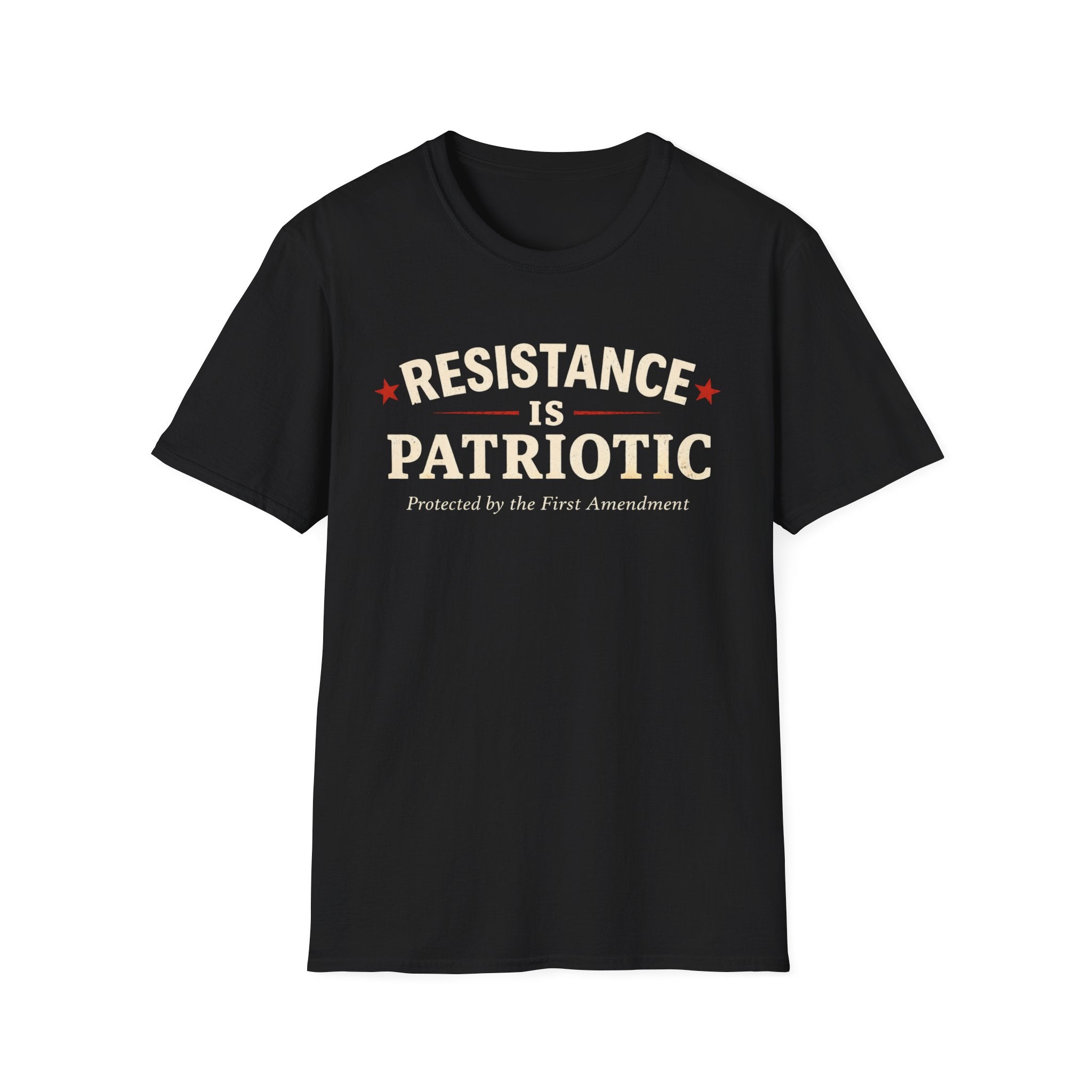 Resistance Is Patriotic Resistance T-Shirt - Stand for Your Beliefs - Rise And Revolt