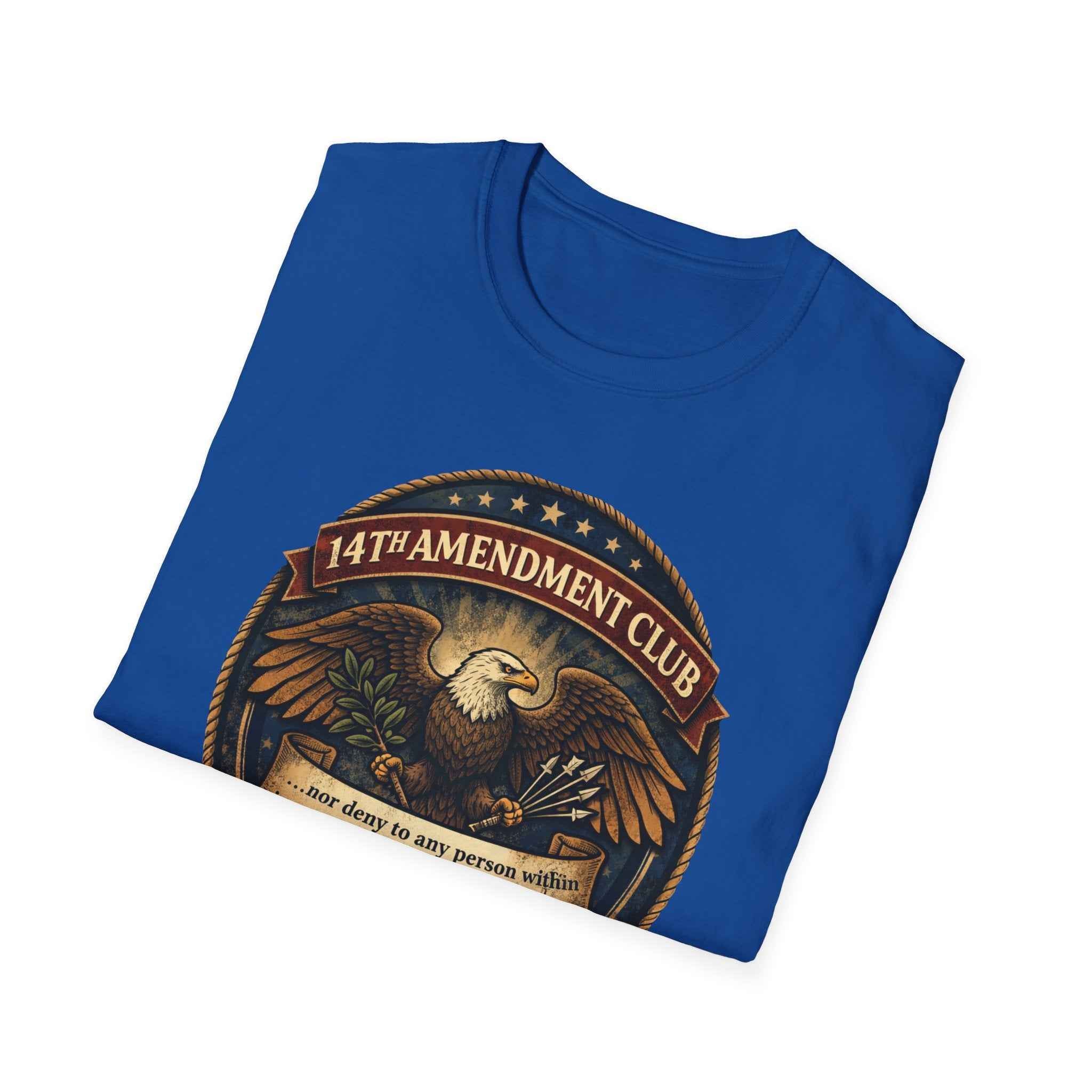 14th Amendment Club Badge T-Shirt