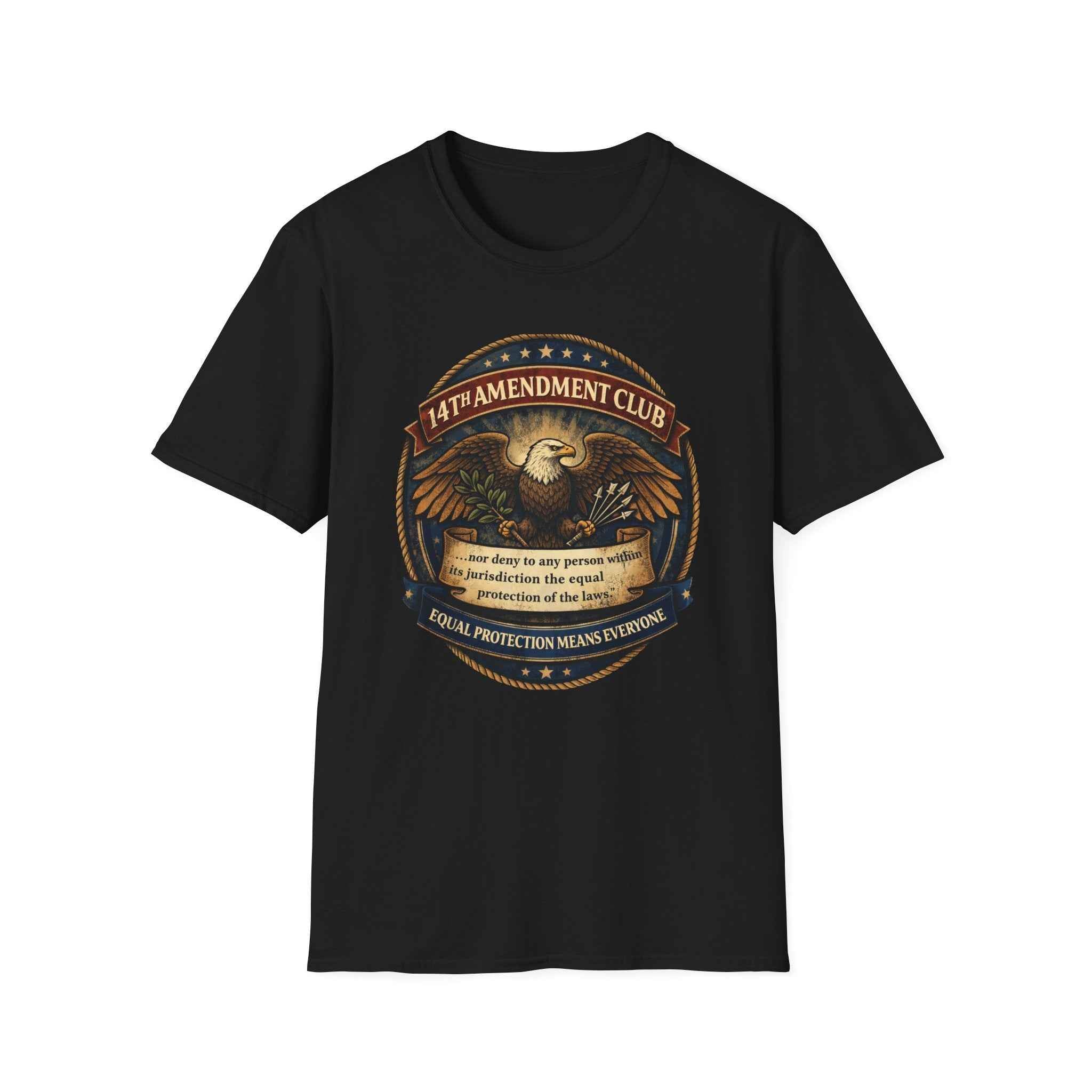 14th Amendment Club Badge T-Shirt