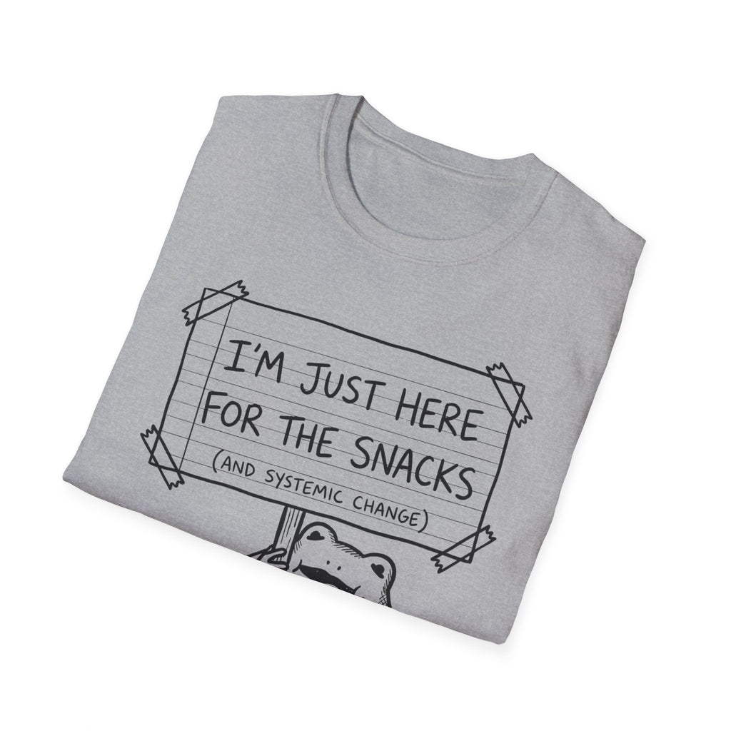 I'm Just Here For The Snacks T-Shirt - Rise And Revolt