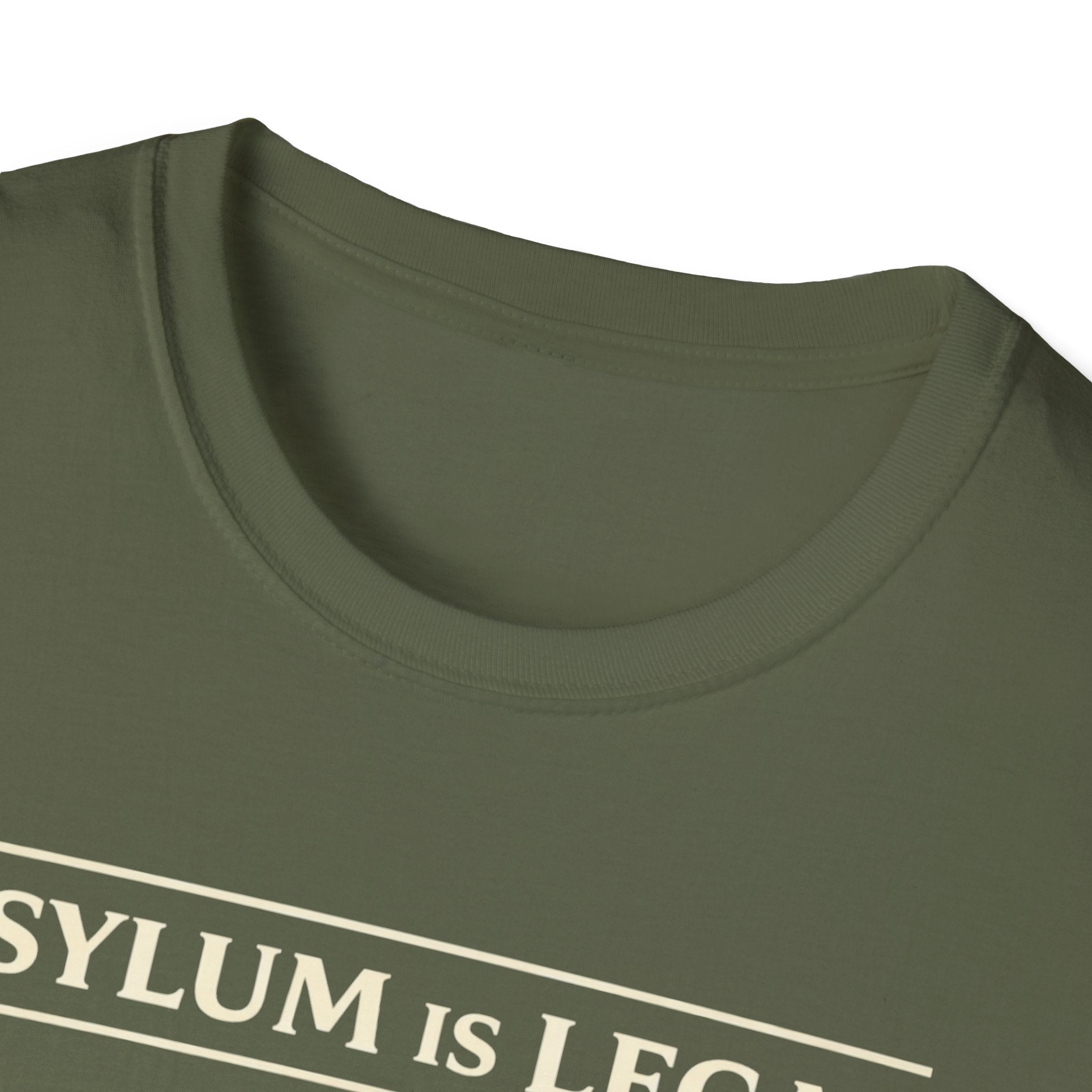 Asylum Is Legal T-Shirt - Rise And Revolt