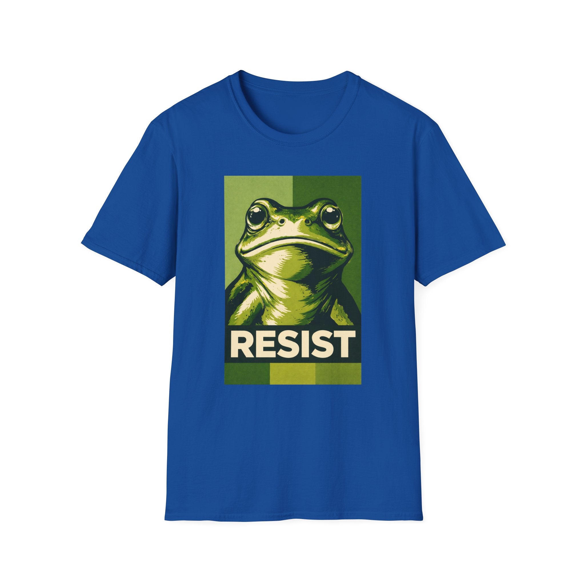 Resist Portland Frog Green T-Shirt - Rise And Revolt