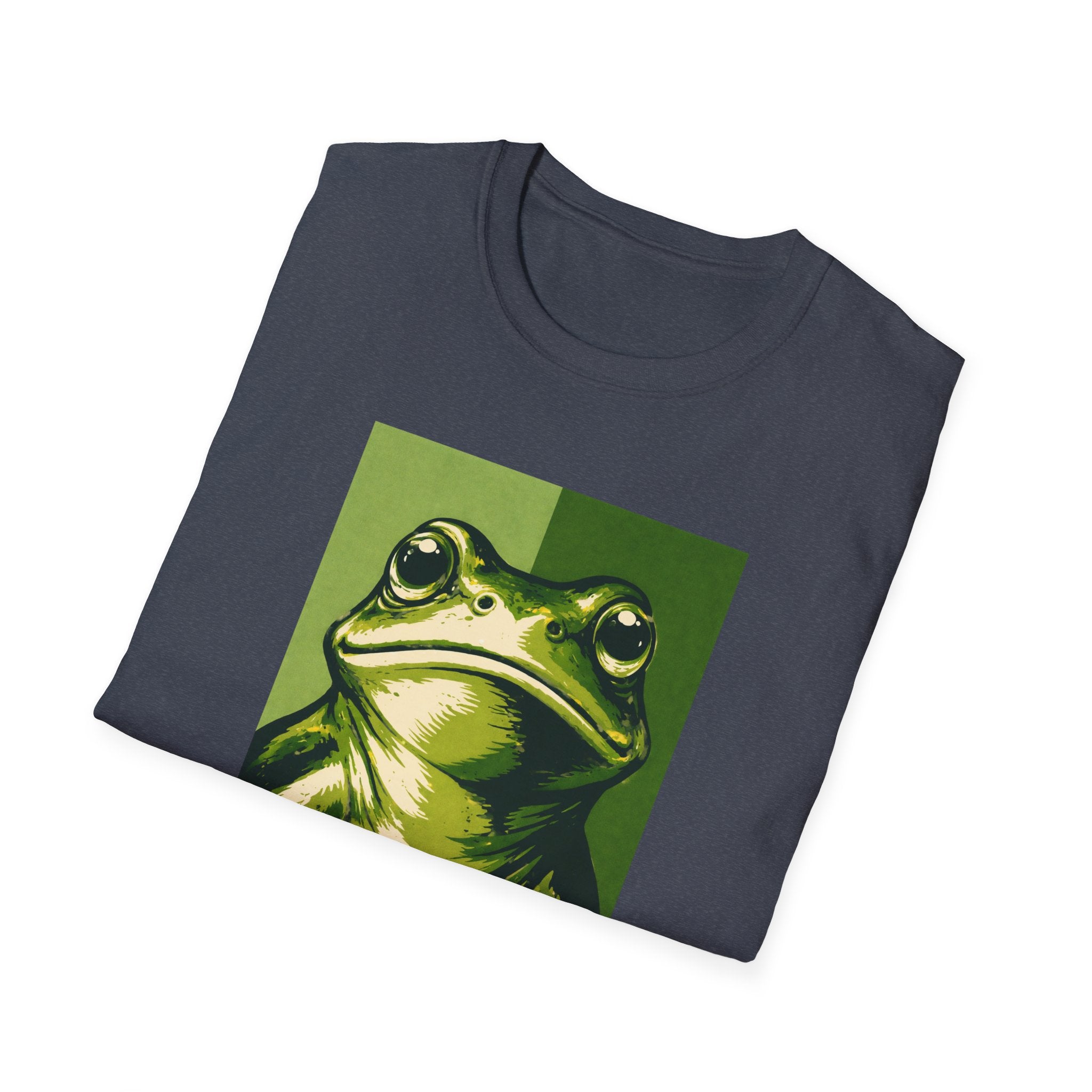 Resist Frog Protest T-Shirt - 2 Tone Stylish Tee - Rise And Revolt