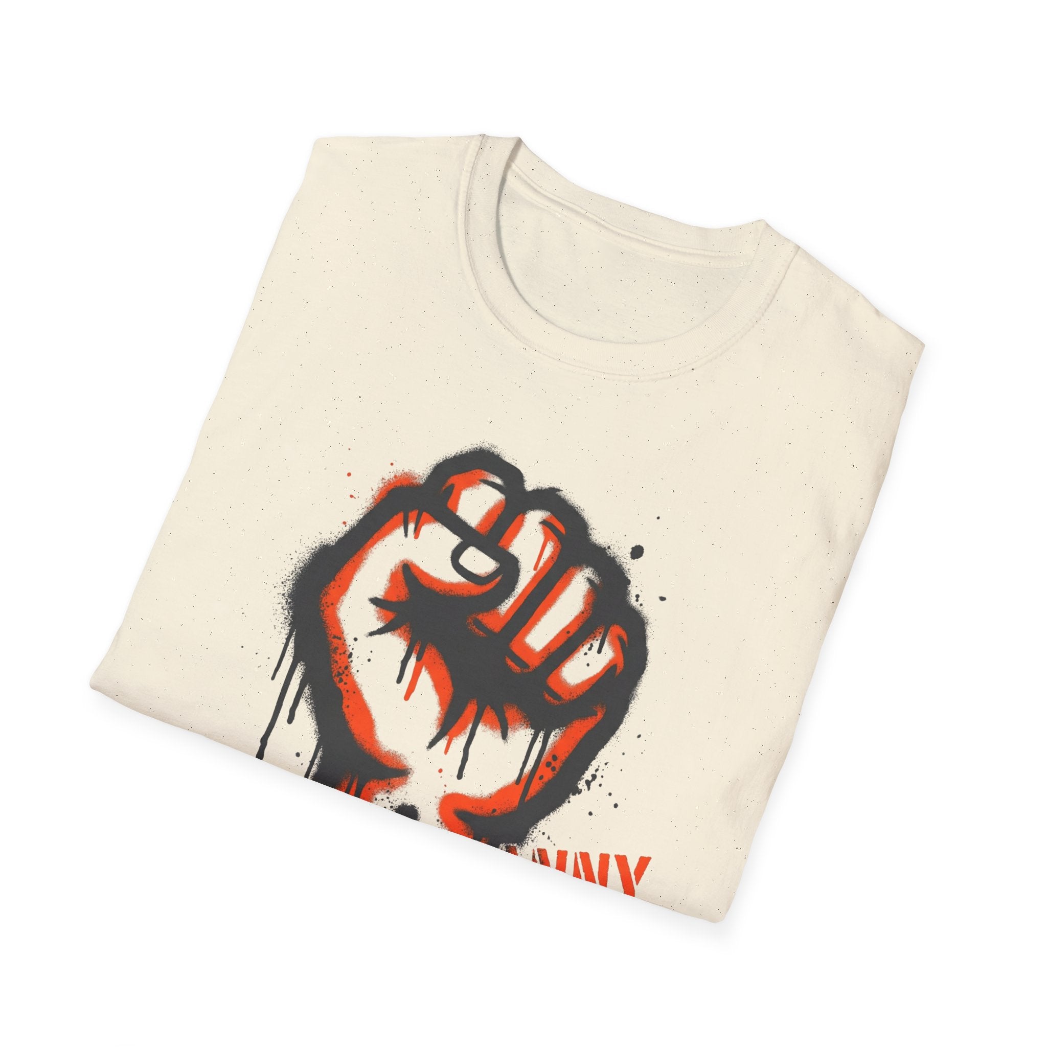 Resist Tyranny T-Shirt Fist - Empower Your Voice and Stand Strong - Rise And Revolt