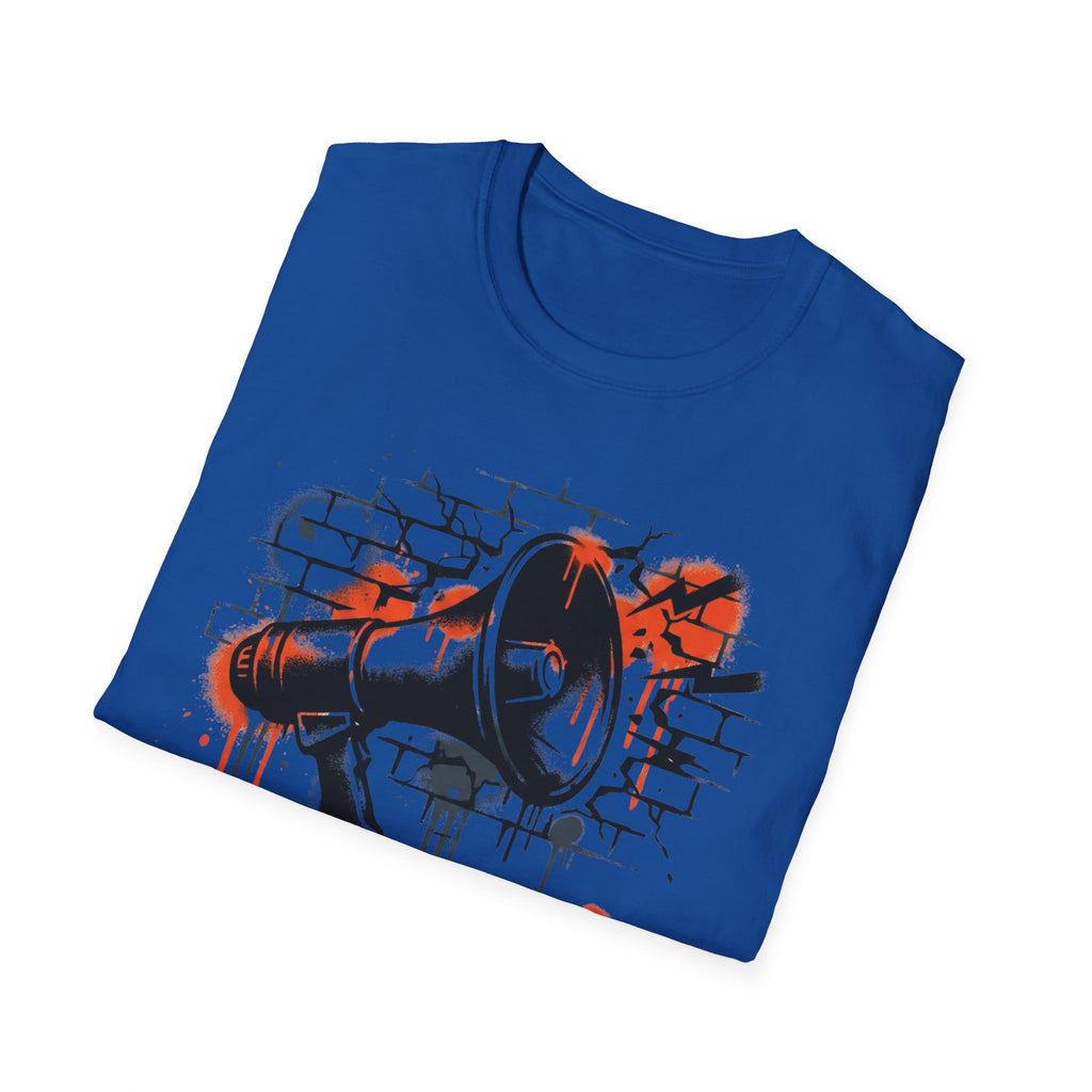 Silence Is Compliance T-Shirt - Make a Statement with Our Bold Megaphone Design - Rise And Revolt